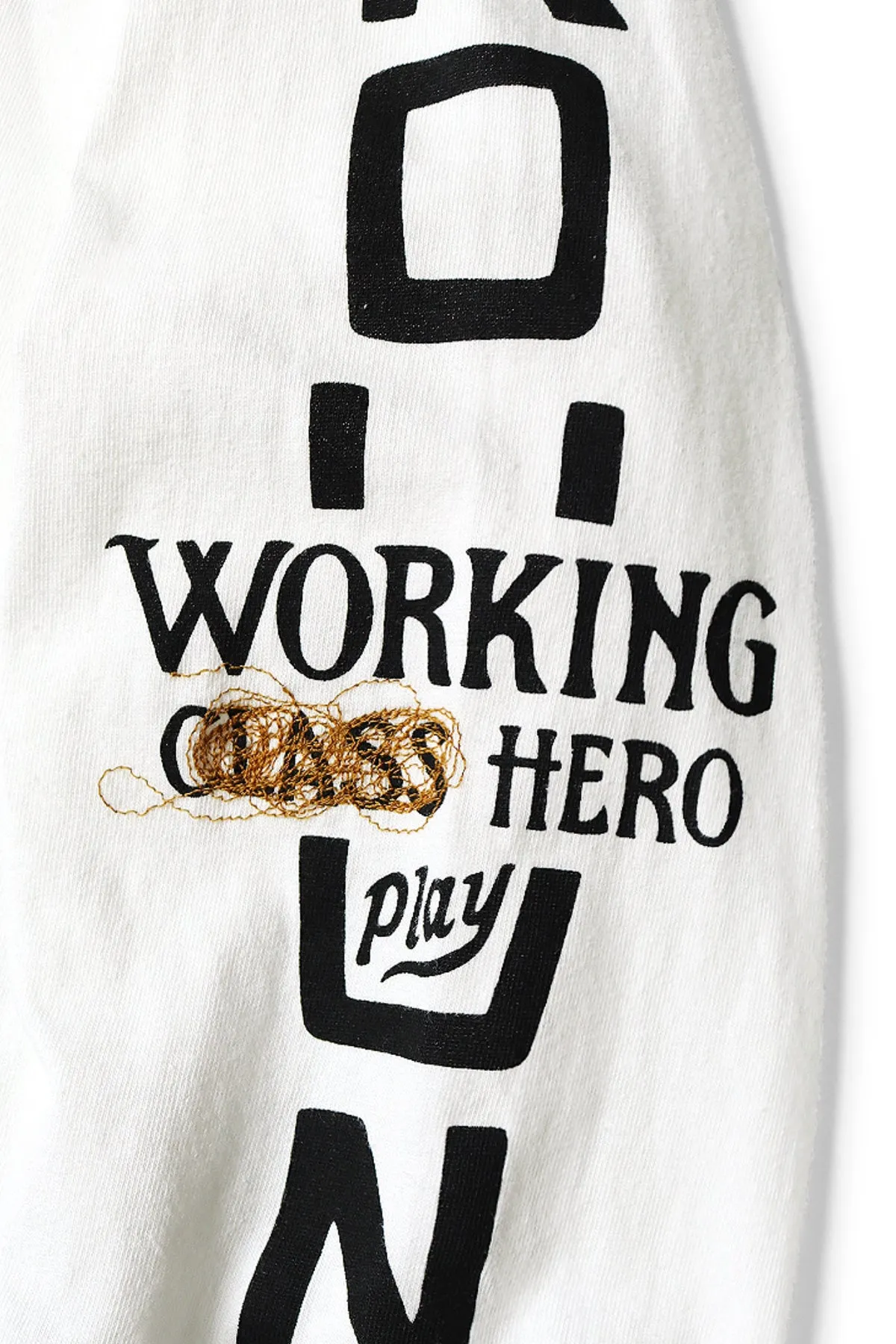 20/-Jersey Crew Long Sleeve T (PECKISH KAP) - Yellow