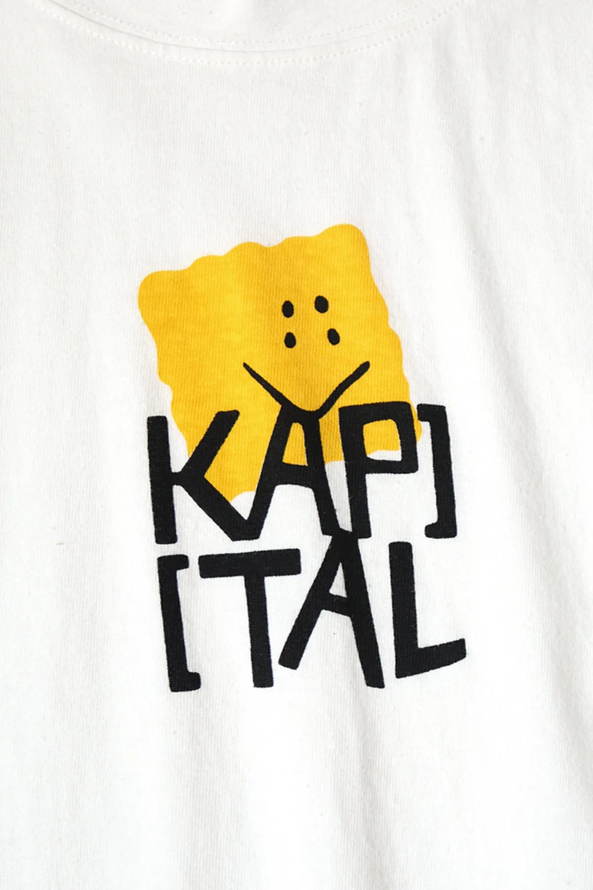 20/-Jersey Crew Long Sleeve T (PECKISH KAP) - Yellow