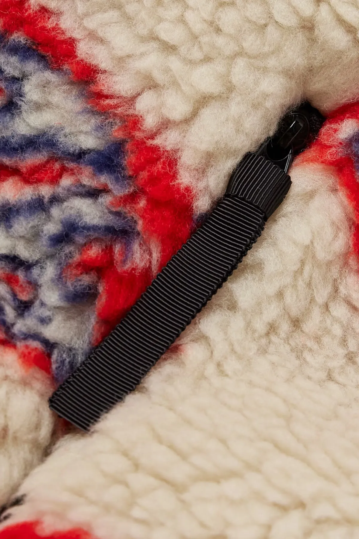 8T6 Boa Fleece Drizzler JKT - Natural