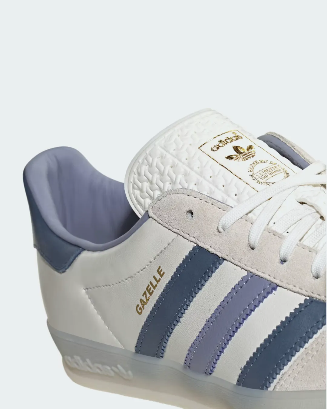 Adidas Gazelle Indoor Core White/Preloved Ink Melange Sneakers