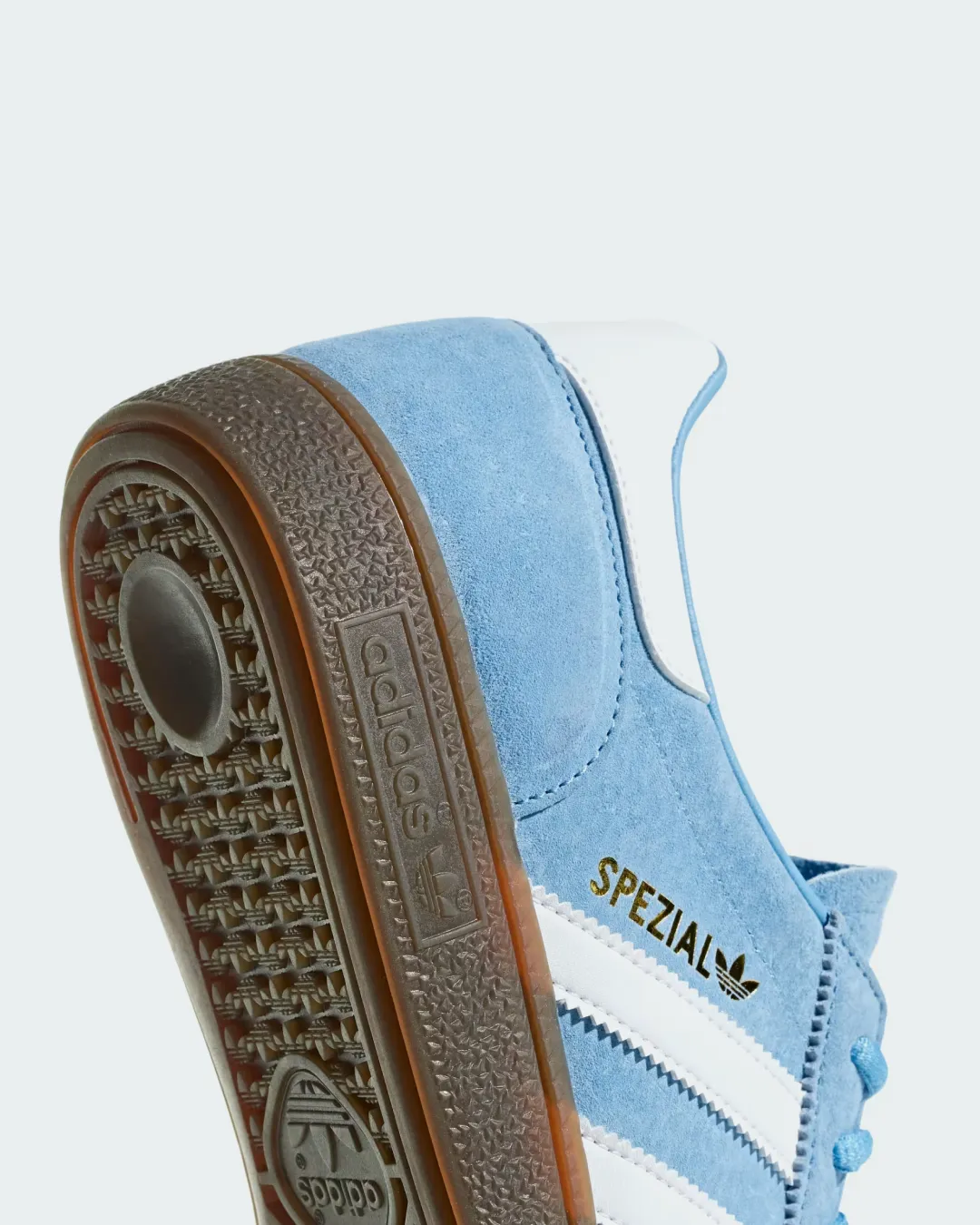 Adidas Handball Spezial Light Blue White Gum Sneakers