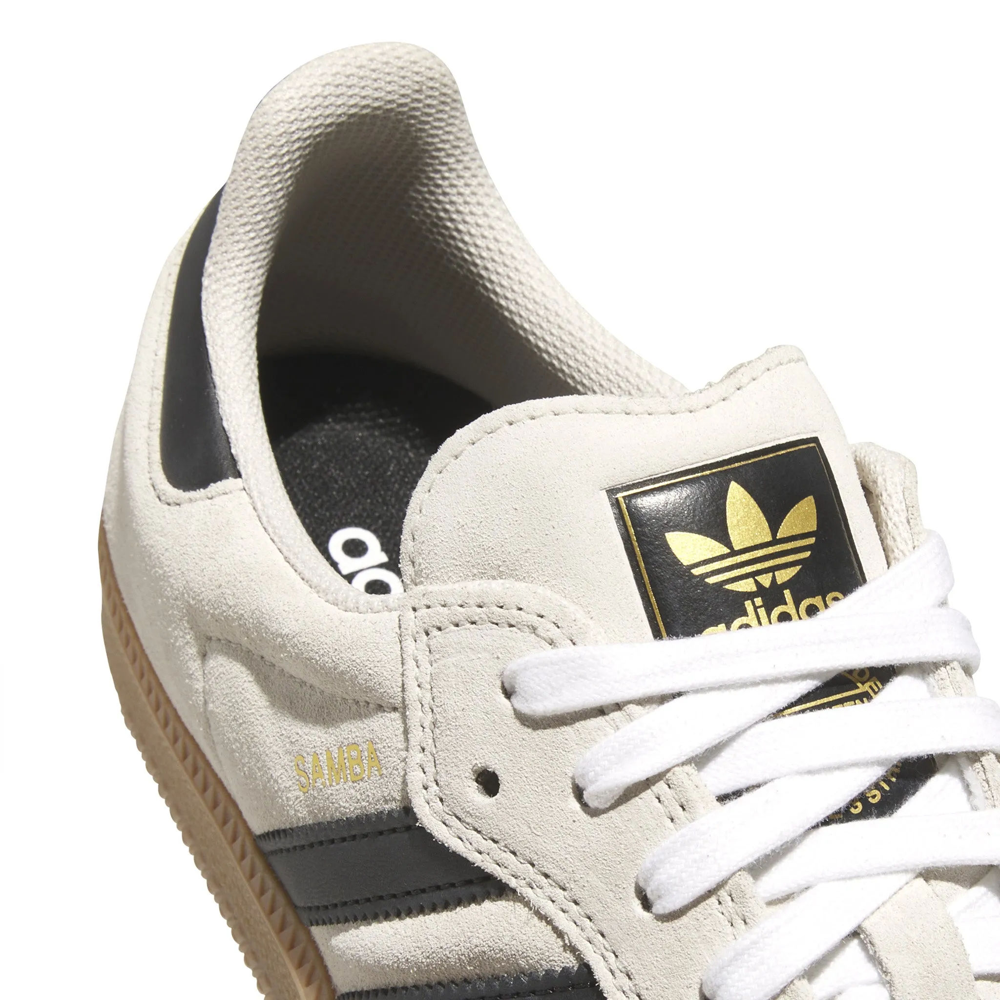 Adidas Samba Aluminum/Black/Gum