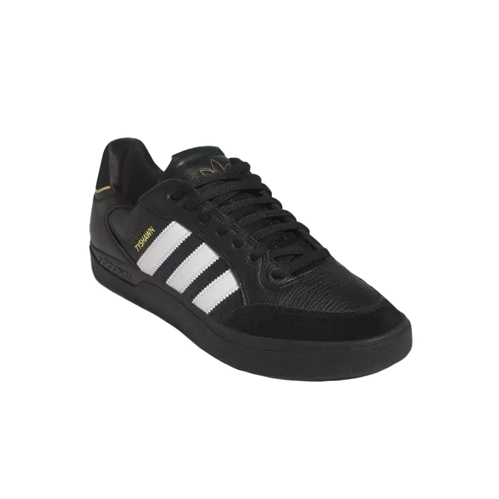 adidas SKATEBOARDING TYSHAWN LOW SHOES // CORE BLACK/CLOUD WHITE/GOLD METALLIC