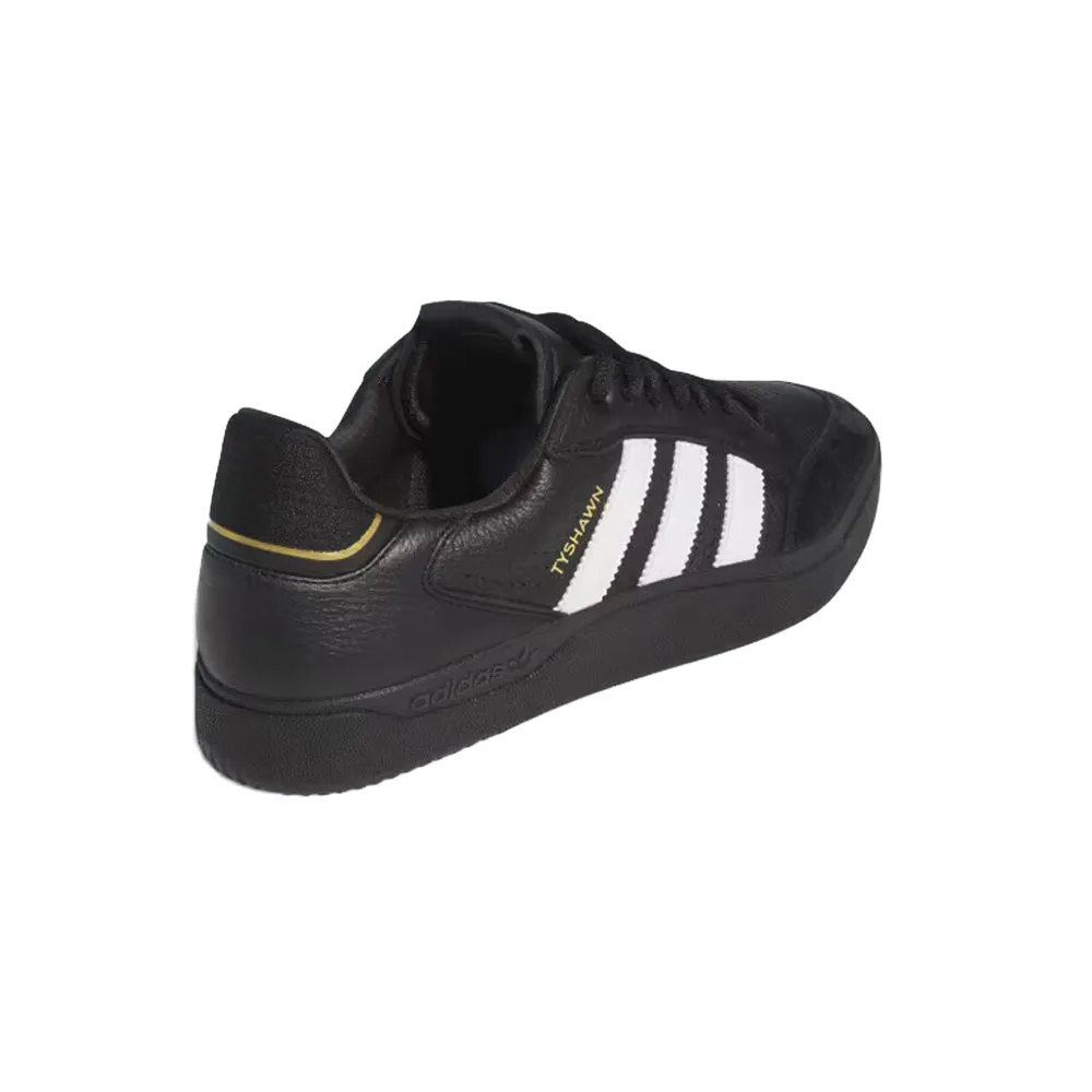 adidas SKATEBOARDING TYSHAWN LOW SHOES // CORE BLACK/CLOUD WHITE/GOLD METALLIC