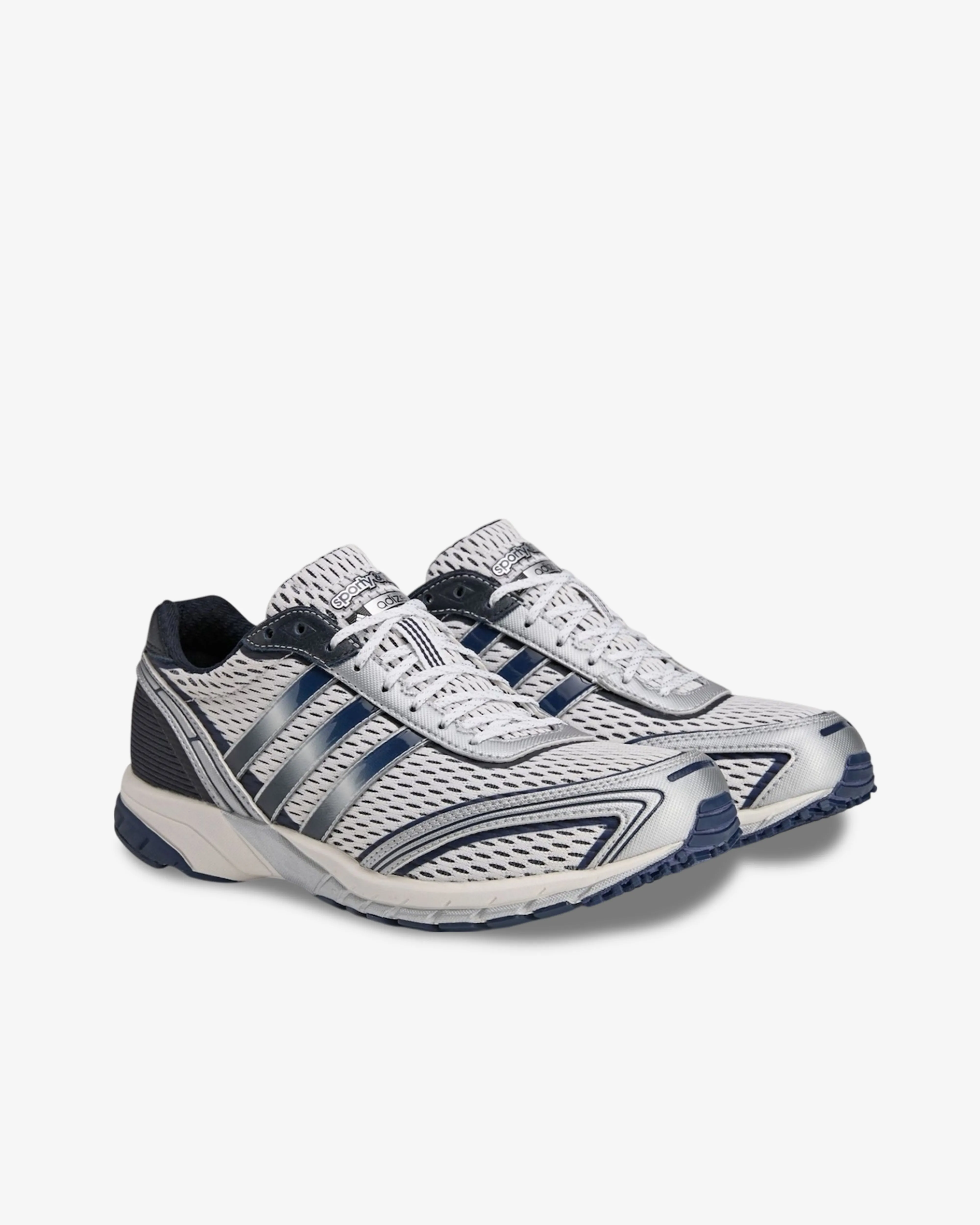 Adidas - Sporty & Rich Adizero Adios Sneakers - (Silver/Navy)