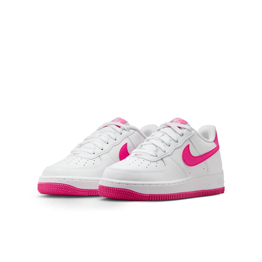 AIR FORCE 1 (GS) WHITE LASER FUSHIA