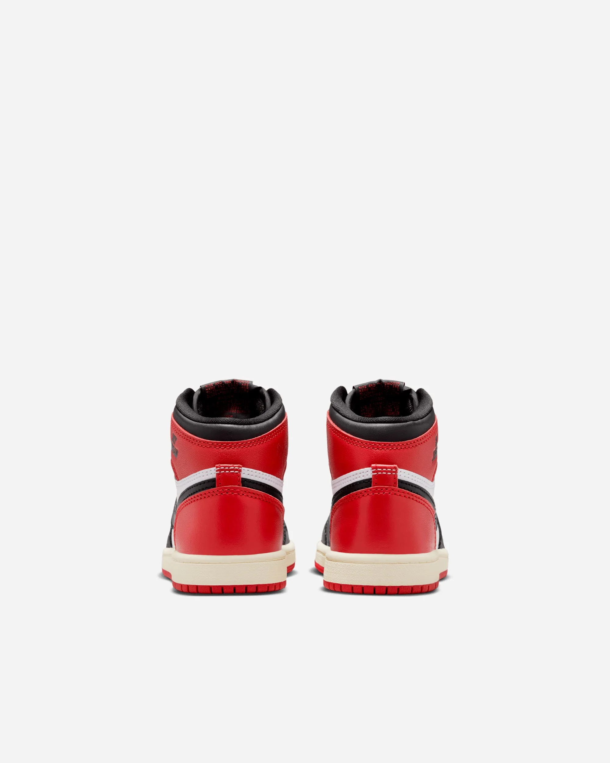 Air Jordan 1 Retro High OG Black Toe Reimagined (Preschool)