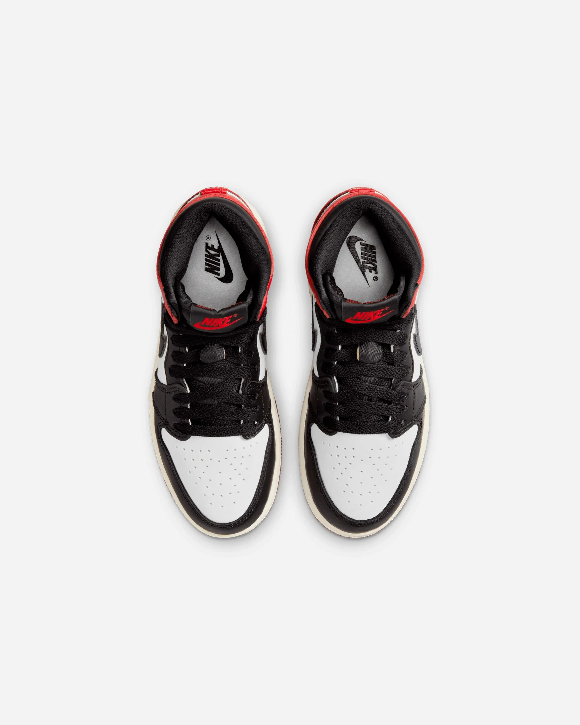 Air Jordan 1 Retro High OG Black Toe Reimagined (Preschool)