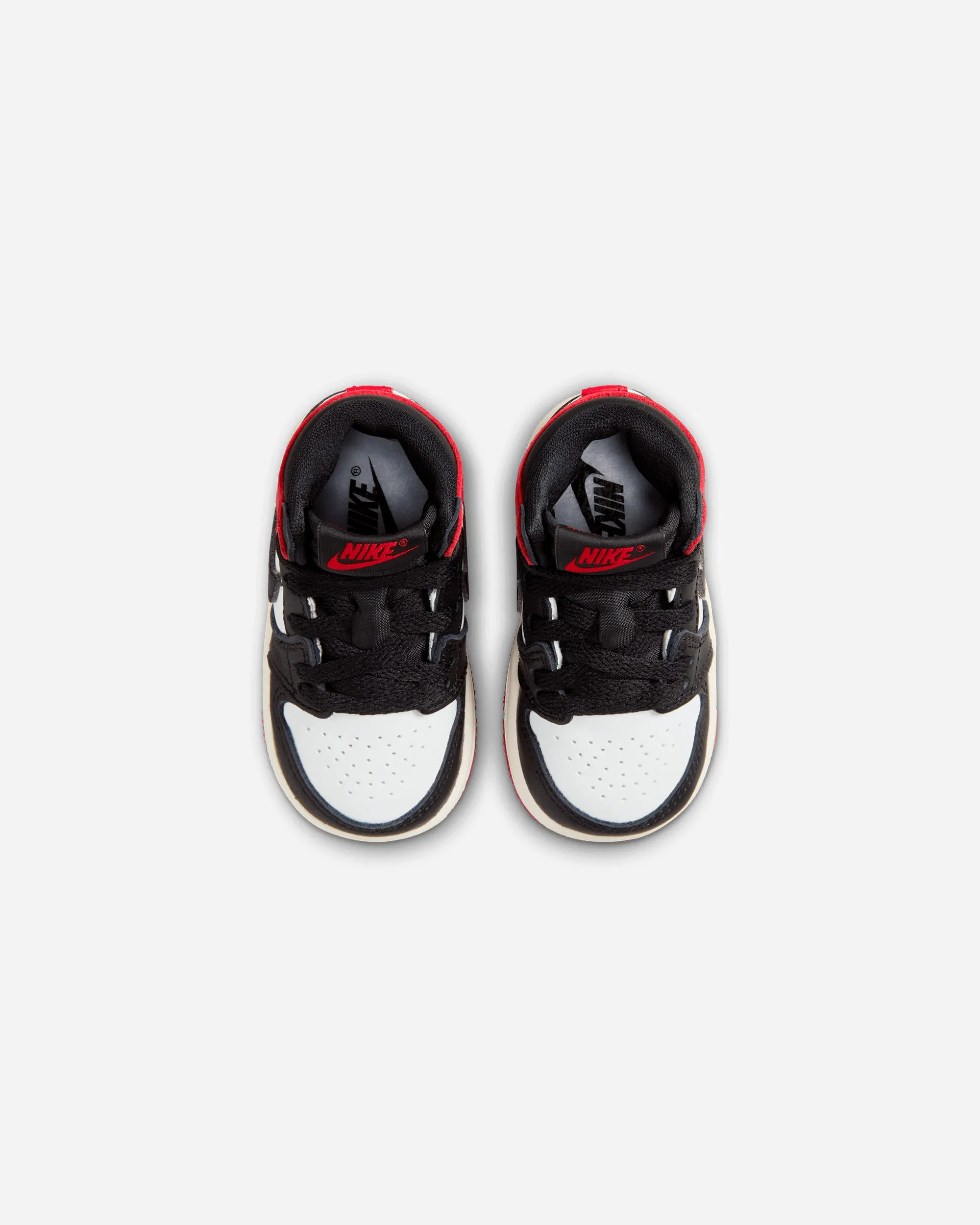 Air Jordan 1 Retro High OG  Black Toe Reimagined (Toddler)