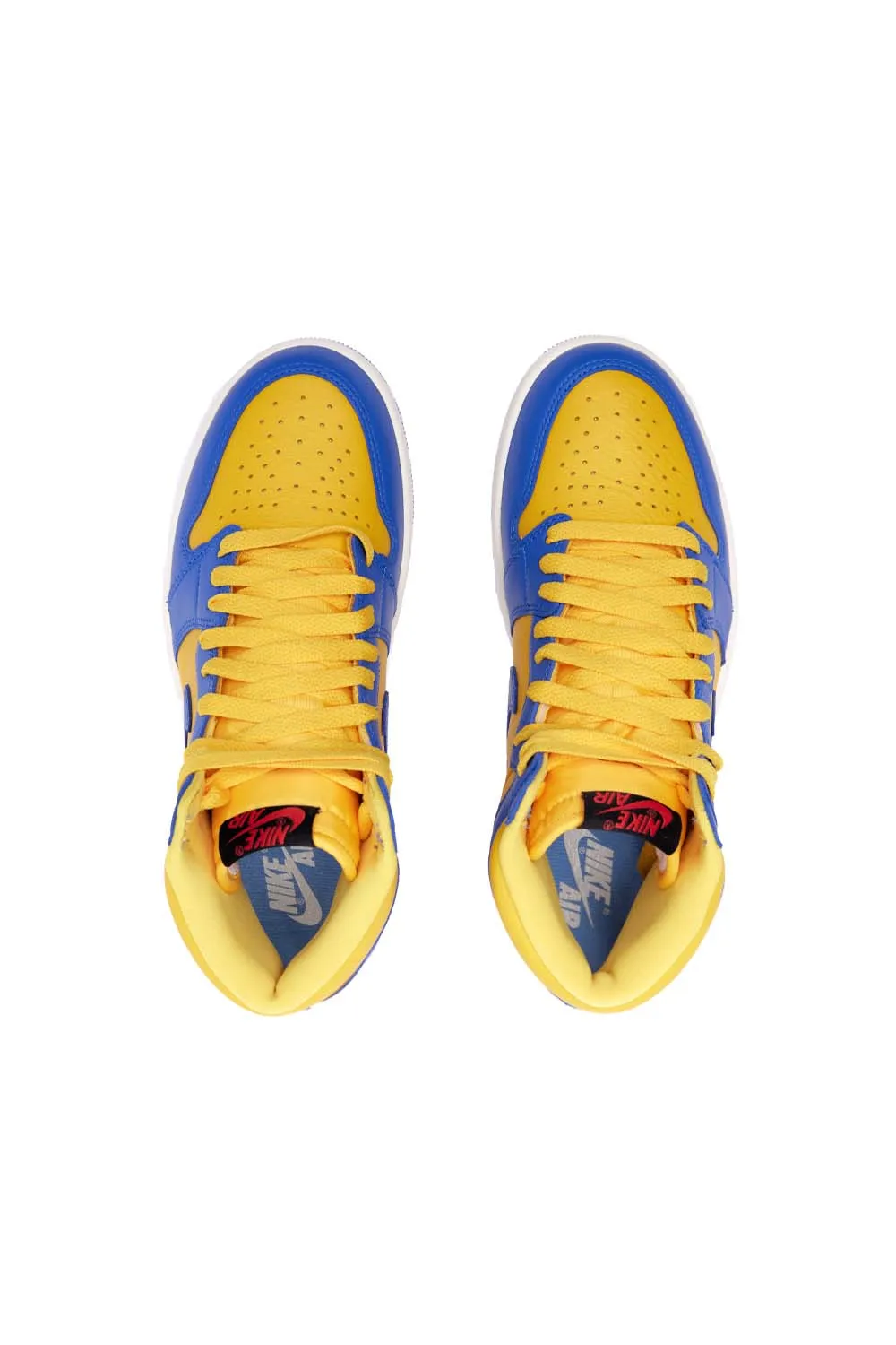Air Jordan 1 Womens Retro High OG Shoes 'Varsity Maize / Game Royal'