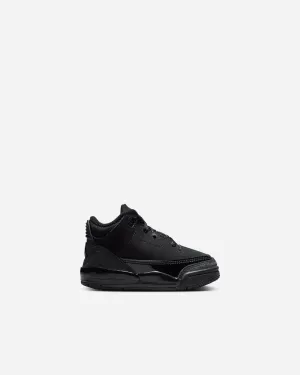 Air Jordan 3 Retro Black Cat (Toddler)