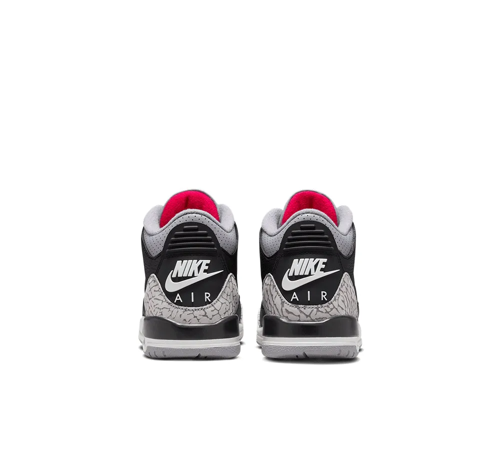 Air Jordan 3 Retro (GS) Black Cement