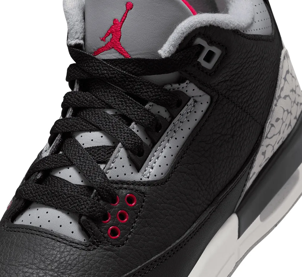 Air Jordan 3 Retro (GS) Black Cement