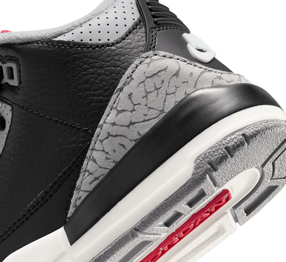 Air Jordan 3 Retro (PS) Black Cement