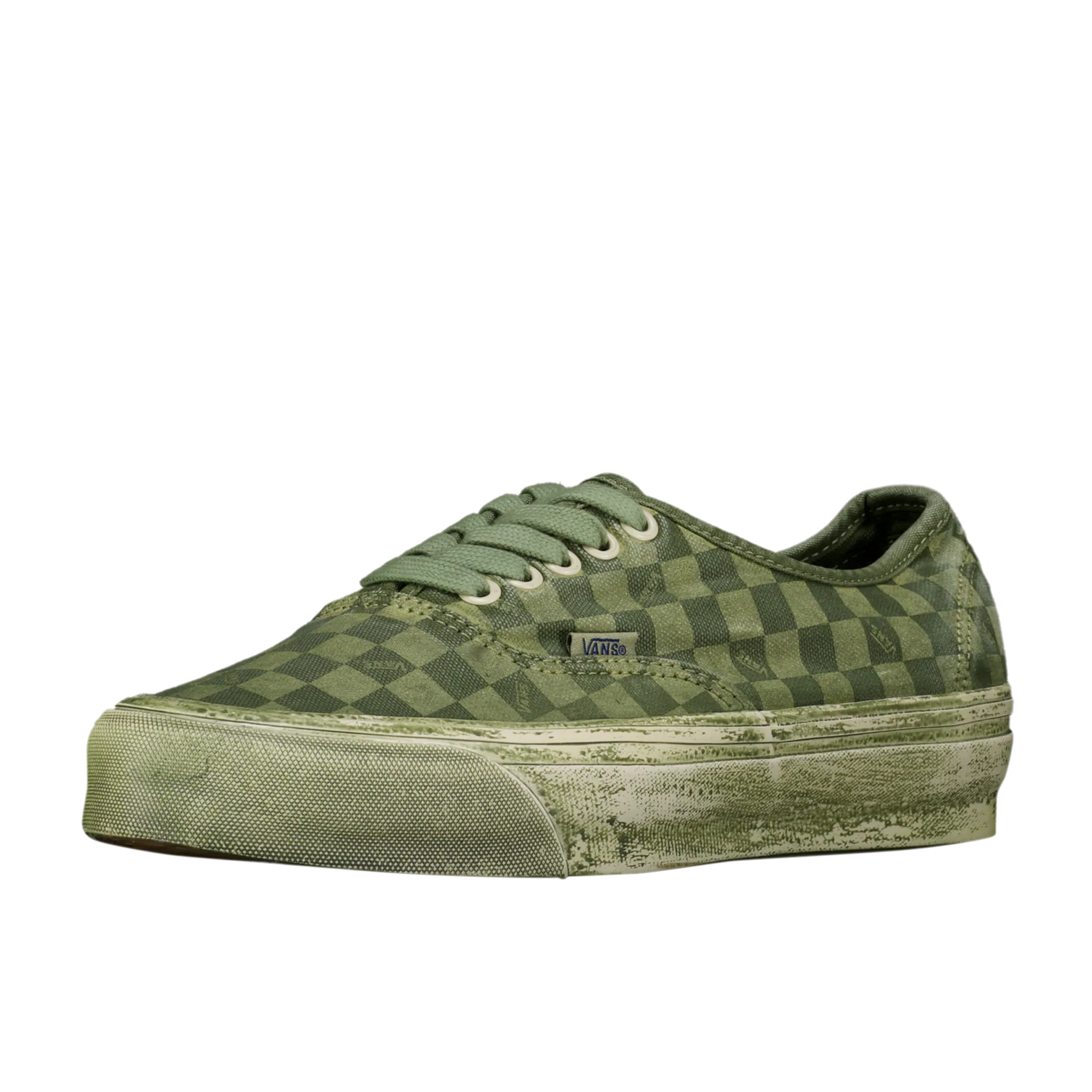 Authentic Reissue 44 'Green Dip Dye Checkerboard'