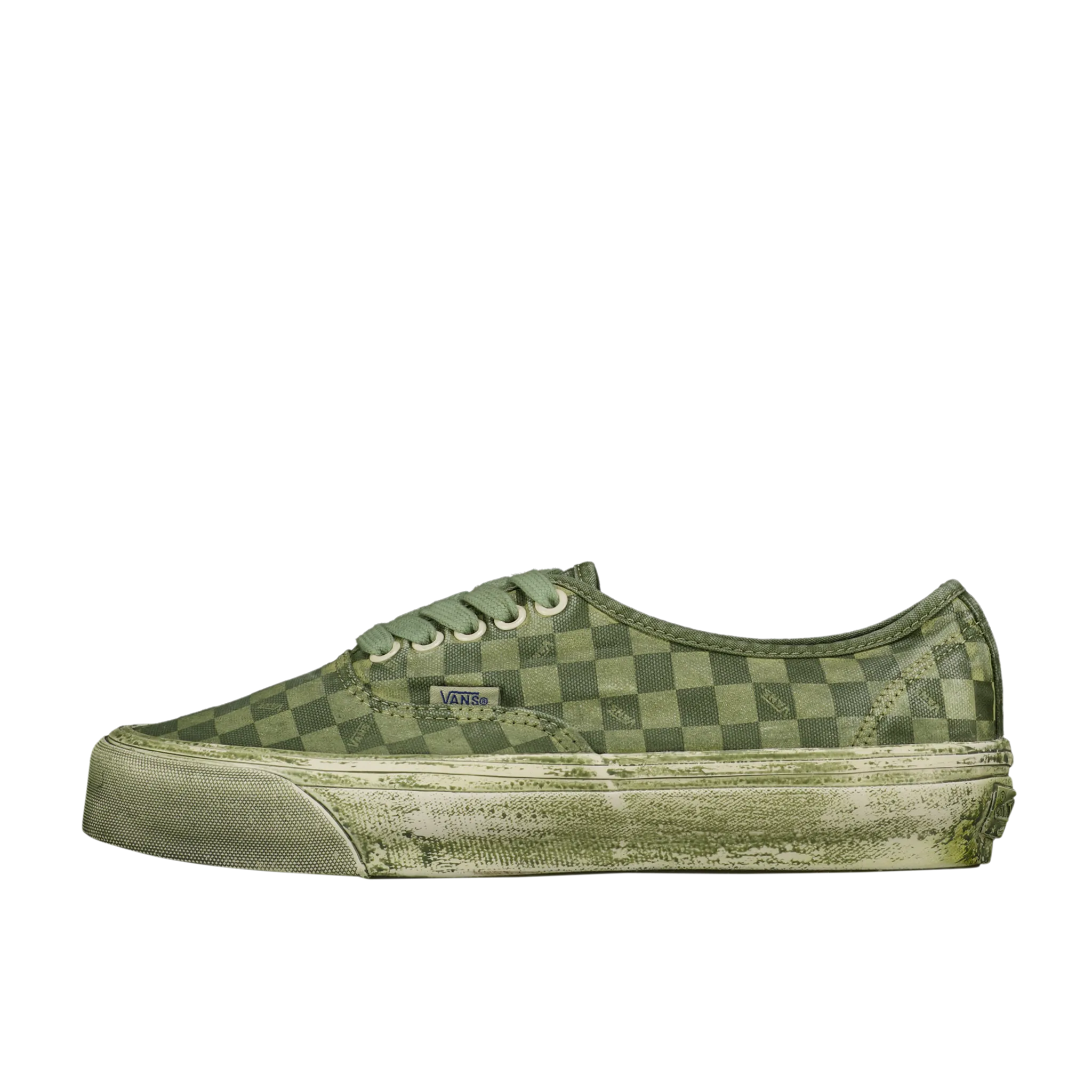Authentic Reissue 44 'Green Dip Dye Checkerboard'