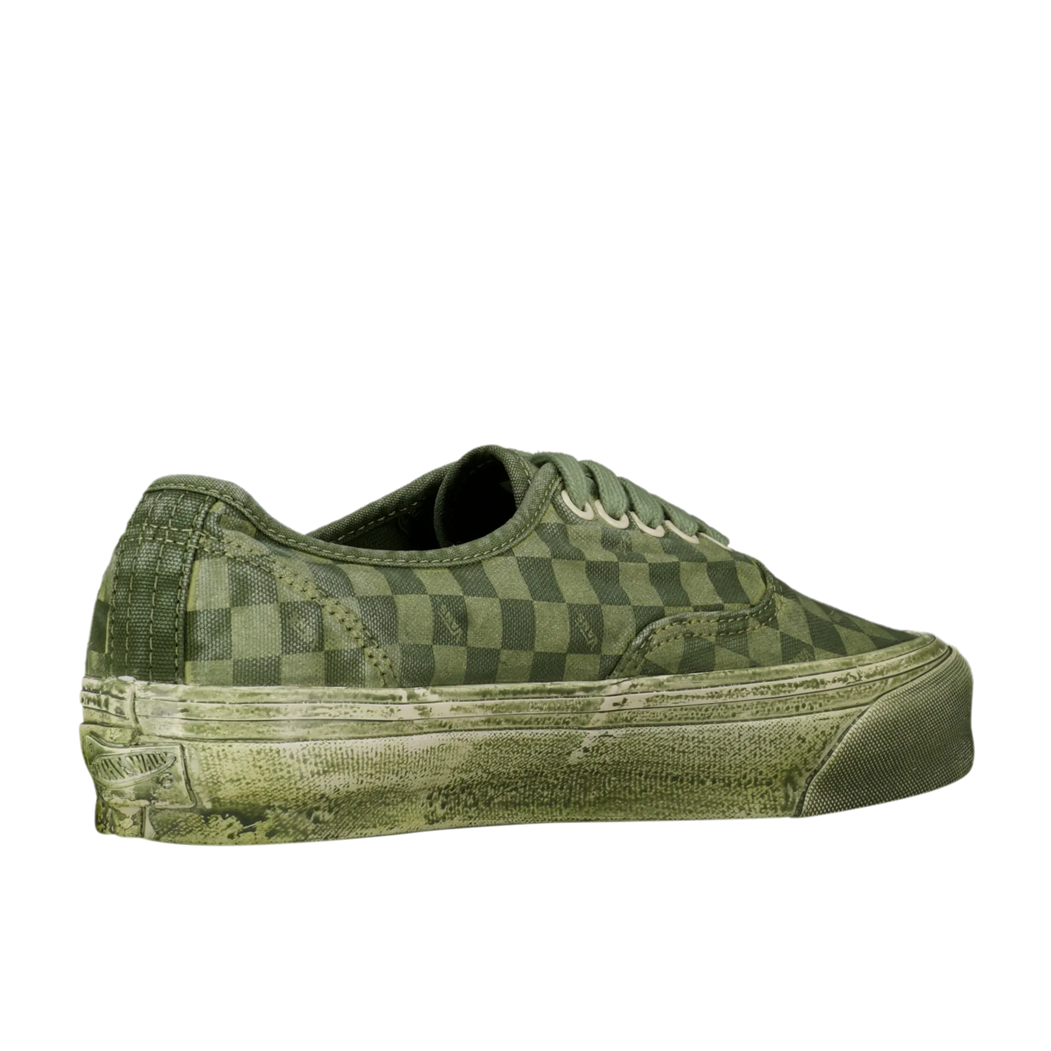 Authentic Reissue 44 'Green Dip Dye Checkerboard'