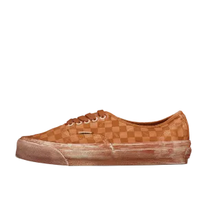 Authentic Reissue 44 'Orange Dip Dye Checkerboard'