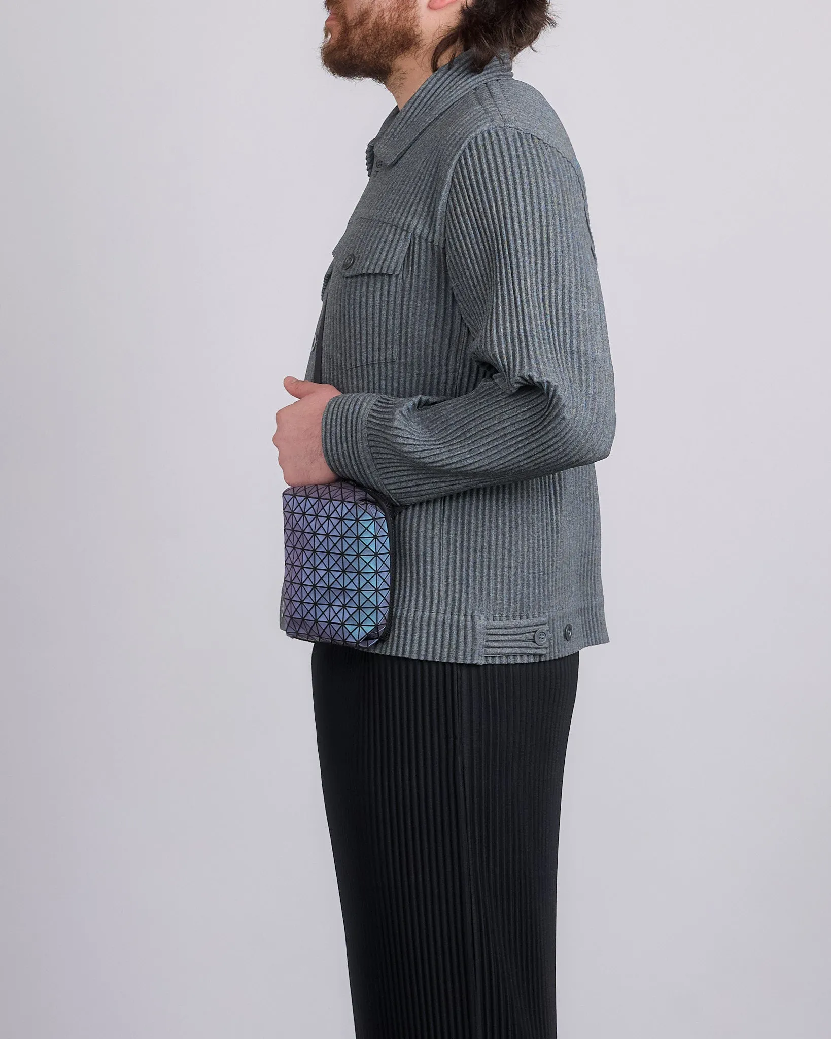 BAO BAO ISSEY MIYAKE Insect Beetle Bag Blue