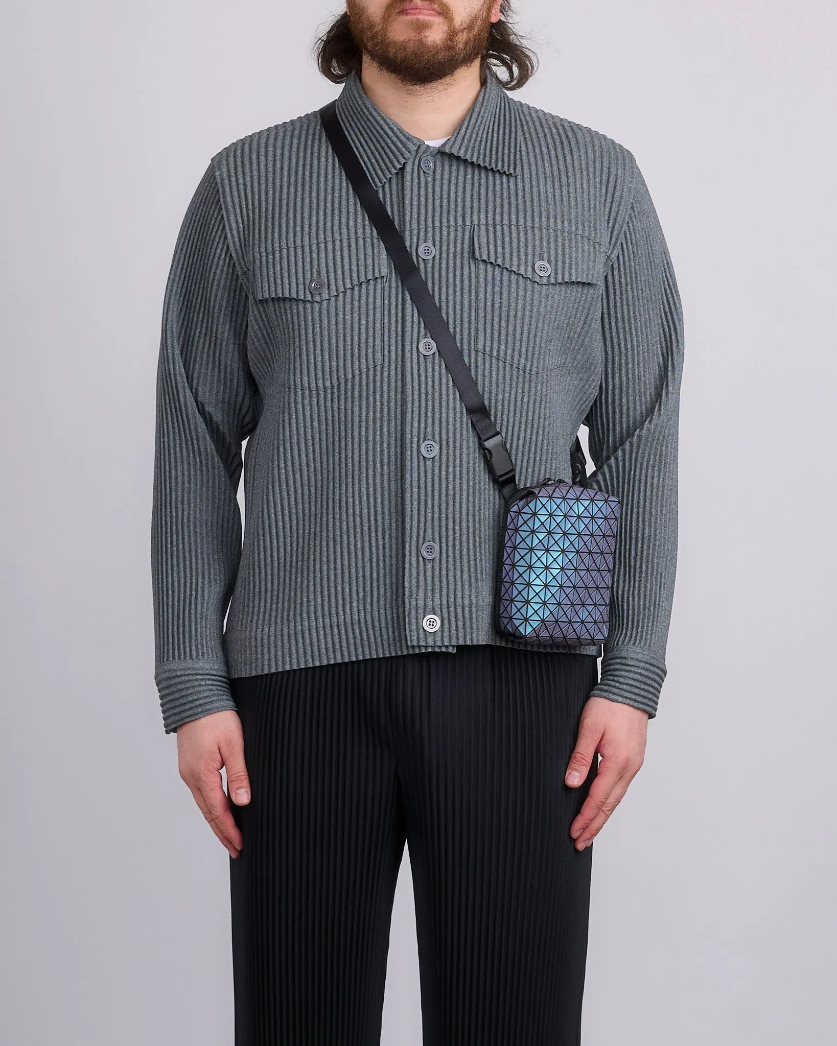 BAO BAO ISSEY MIYAKE Insect Beetle Bag Blue