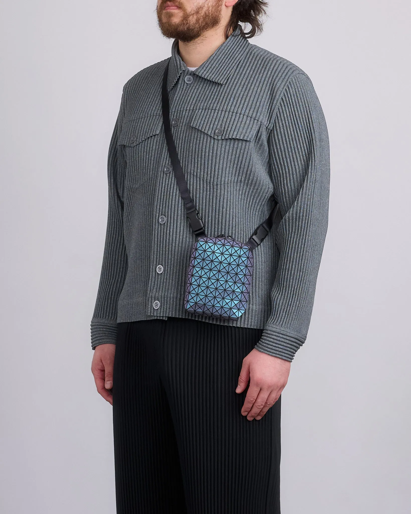 BAO BAO ISSEY MIYAKE Insect Beetle Bag Blue