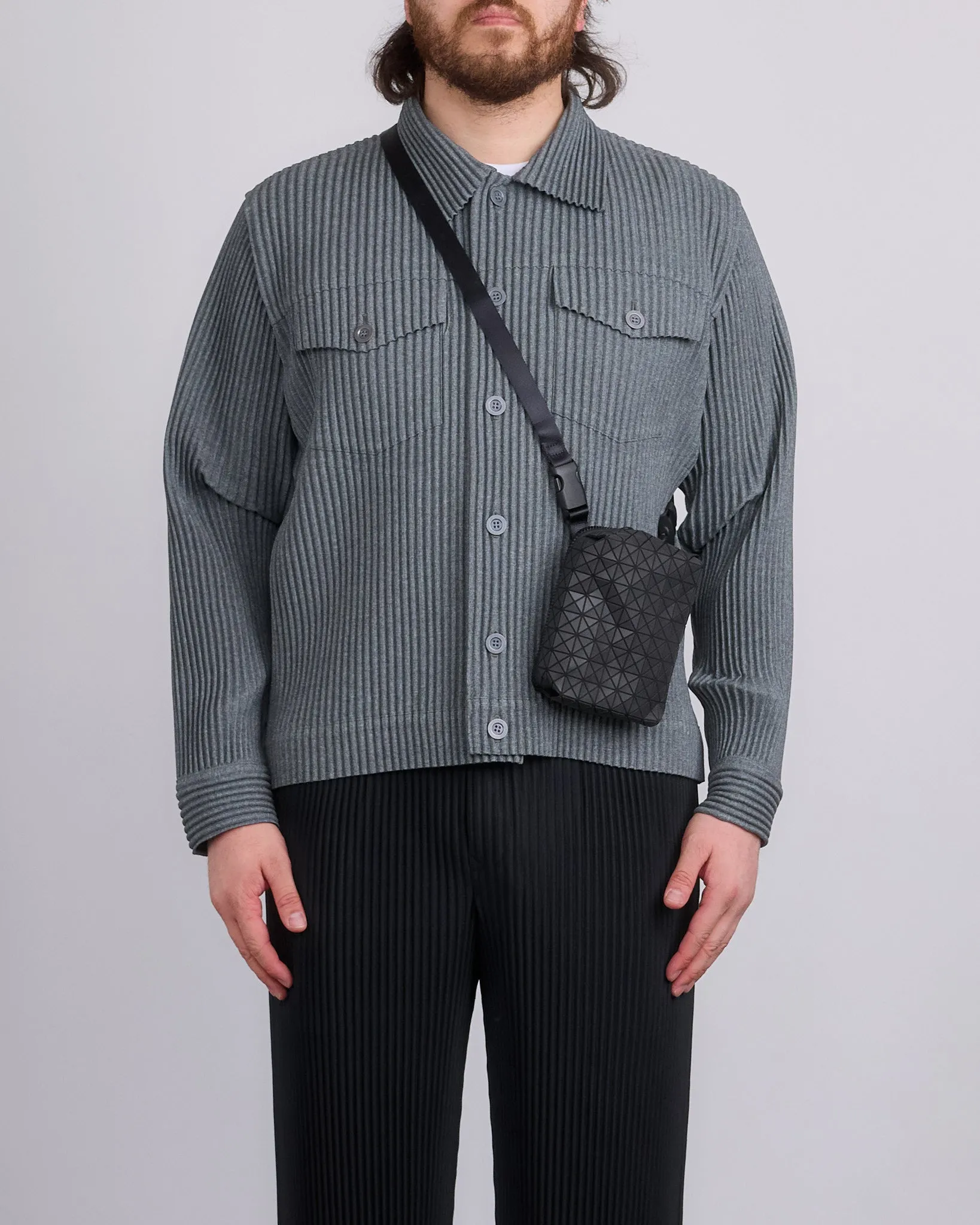 BAO BAO ISSEY MIYAKE Repeat Beetle Bag Matte Black