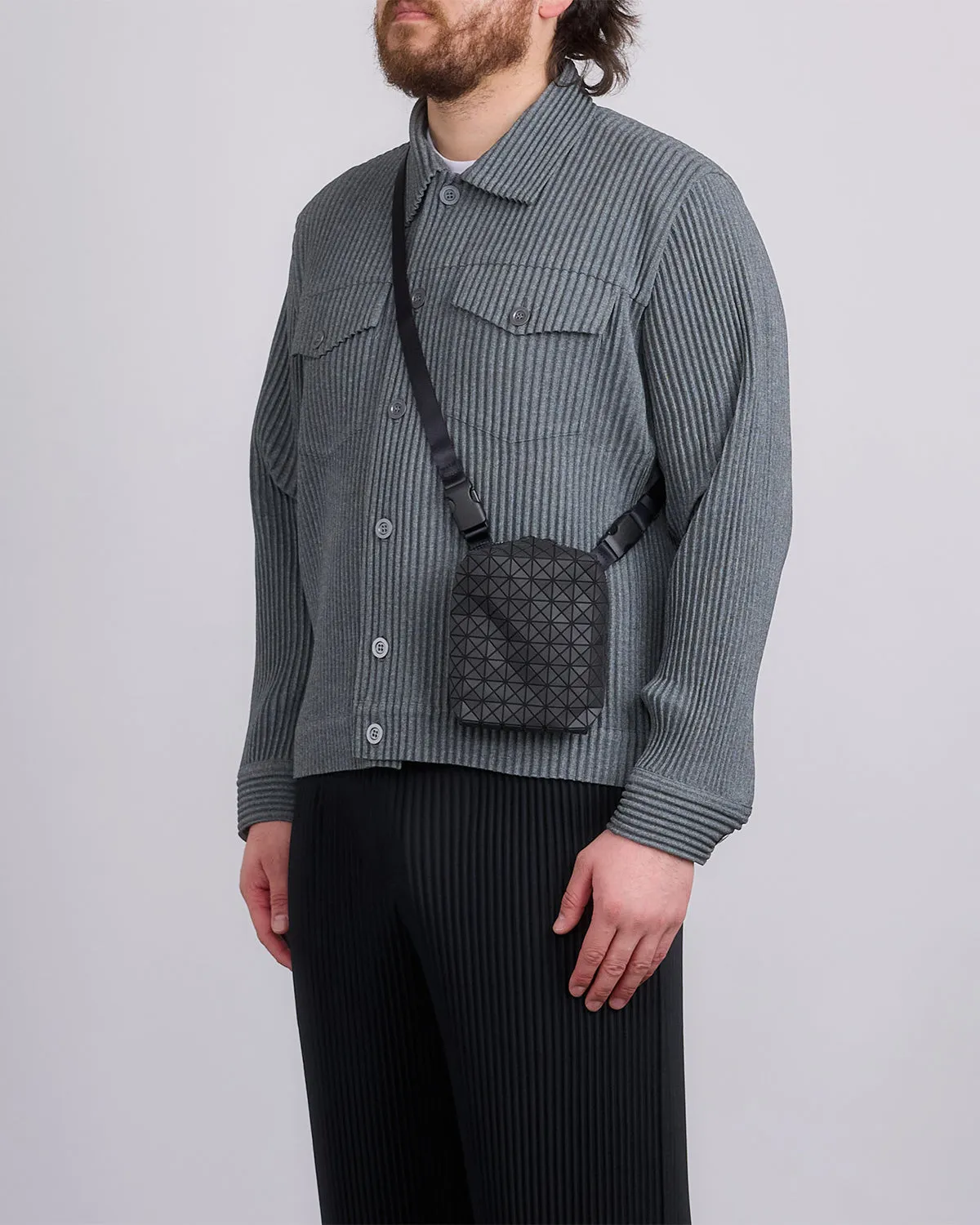 BAO BAO ISSEY MIYAKE Repeat Beetle Bag Matte Black