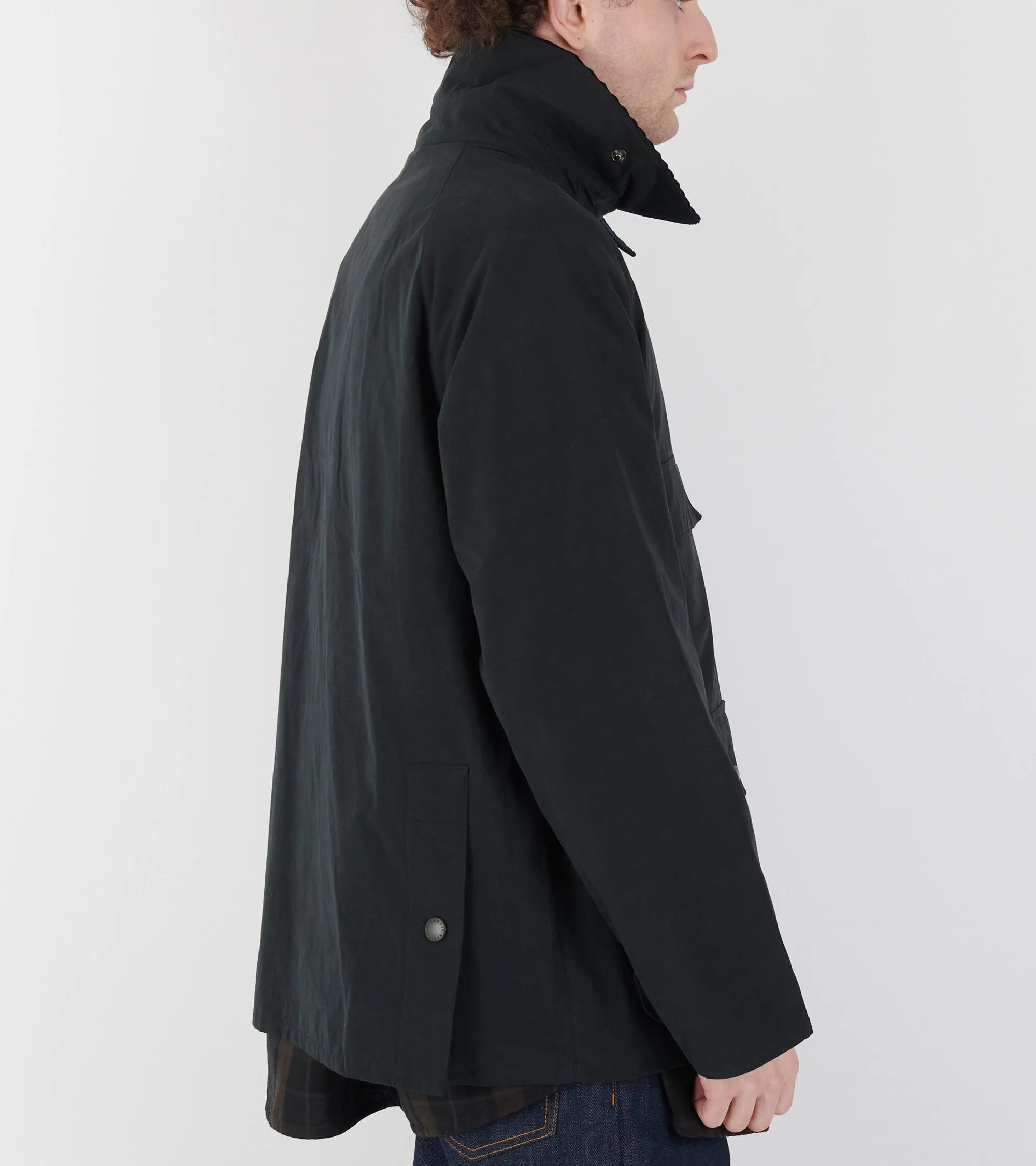 Bedale Peached Casual Jacket Black