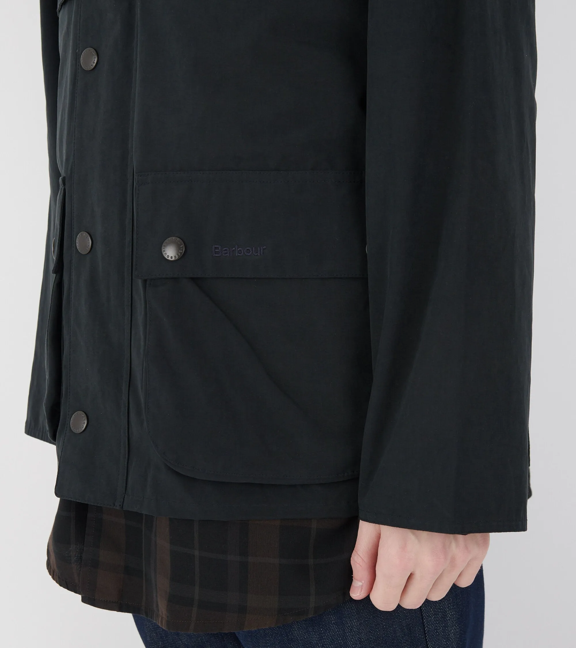 Bedale Peached Casual Jacket Black