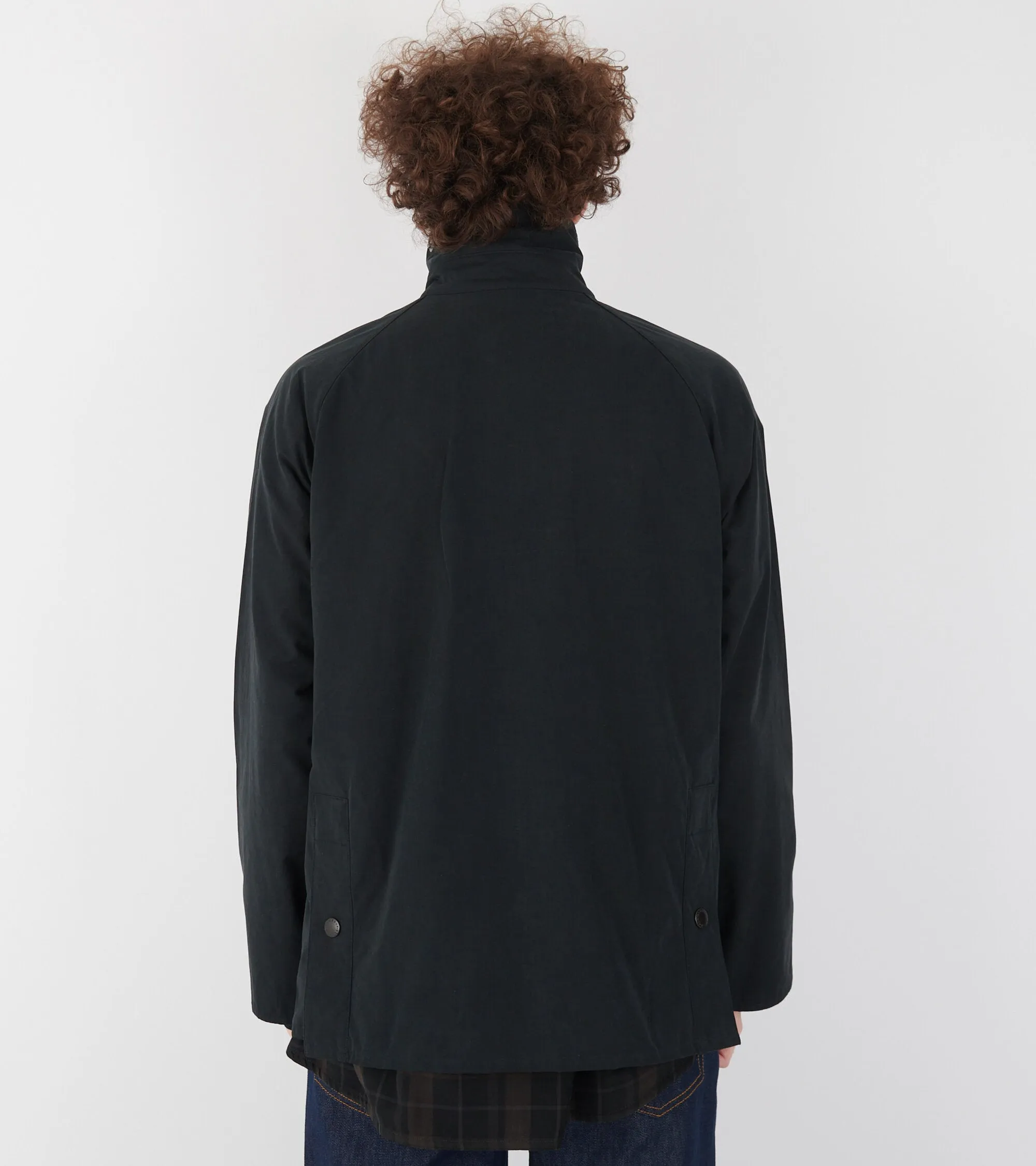 Bedale Peached Casual Jacket Black