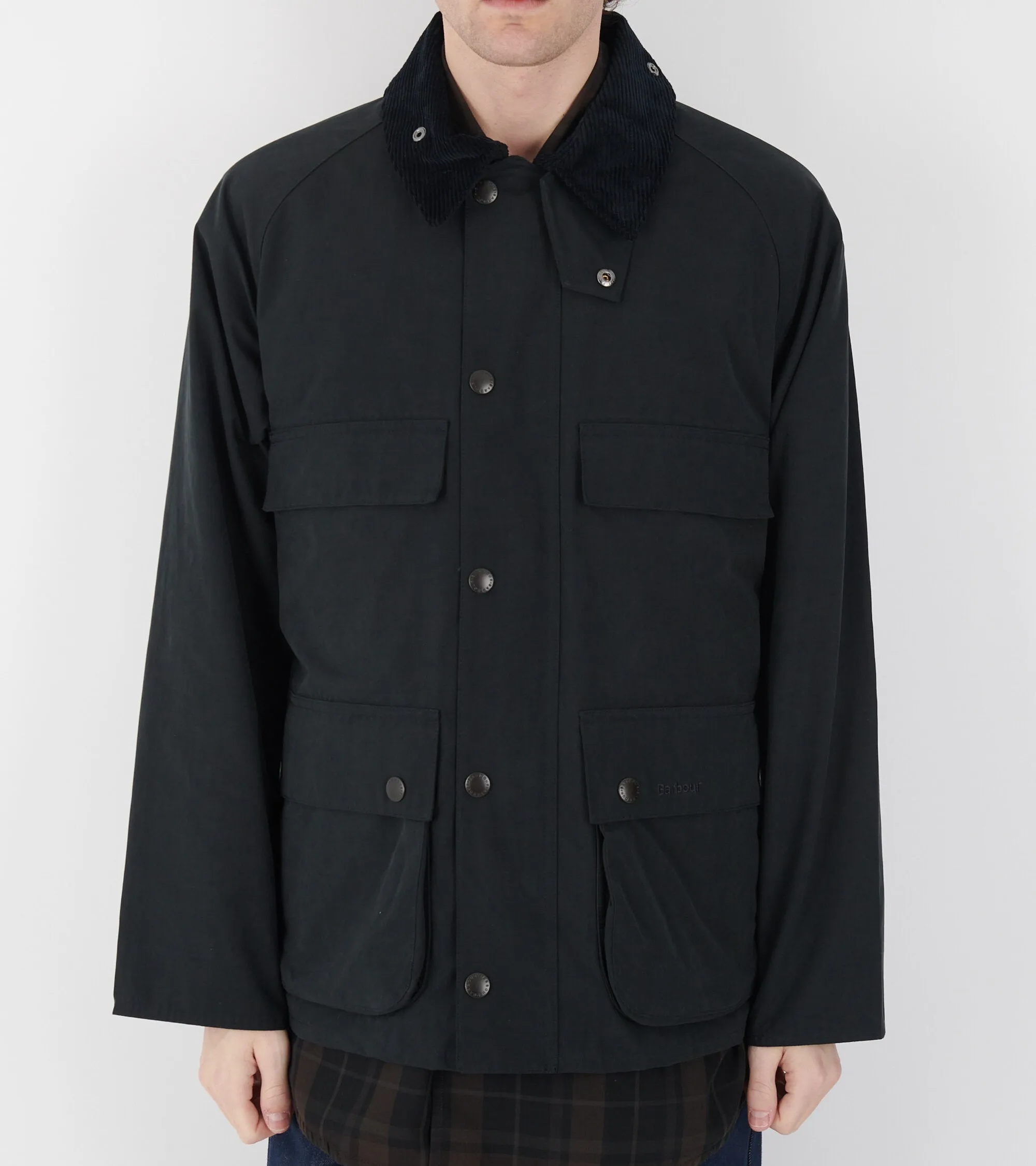 Bedale Peached Casual Jacket Black