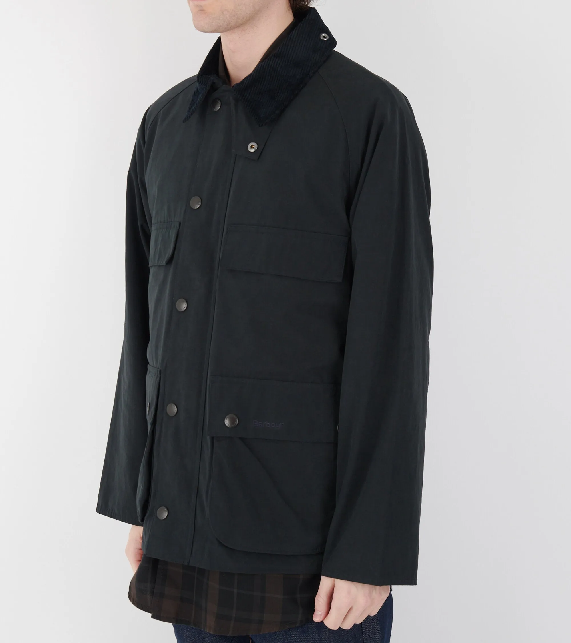 Bedale Peached Casual Jacket Black