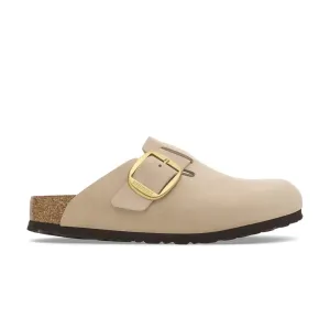 BOSTON BIG BUCKLE NUBUCK LEATHER - SANDCASTLE