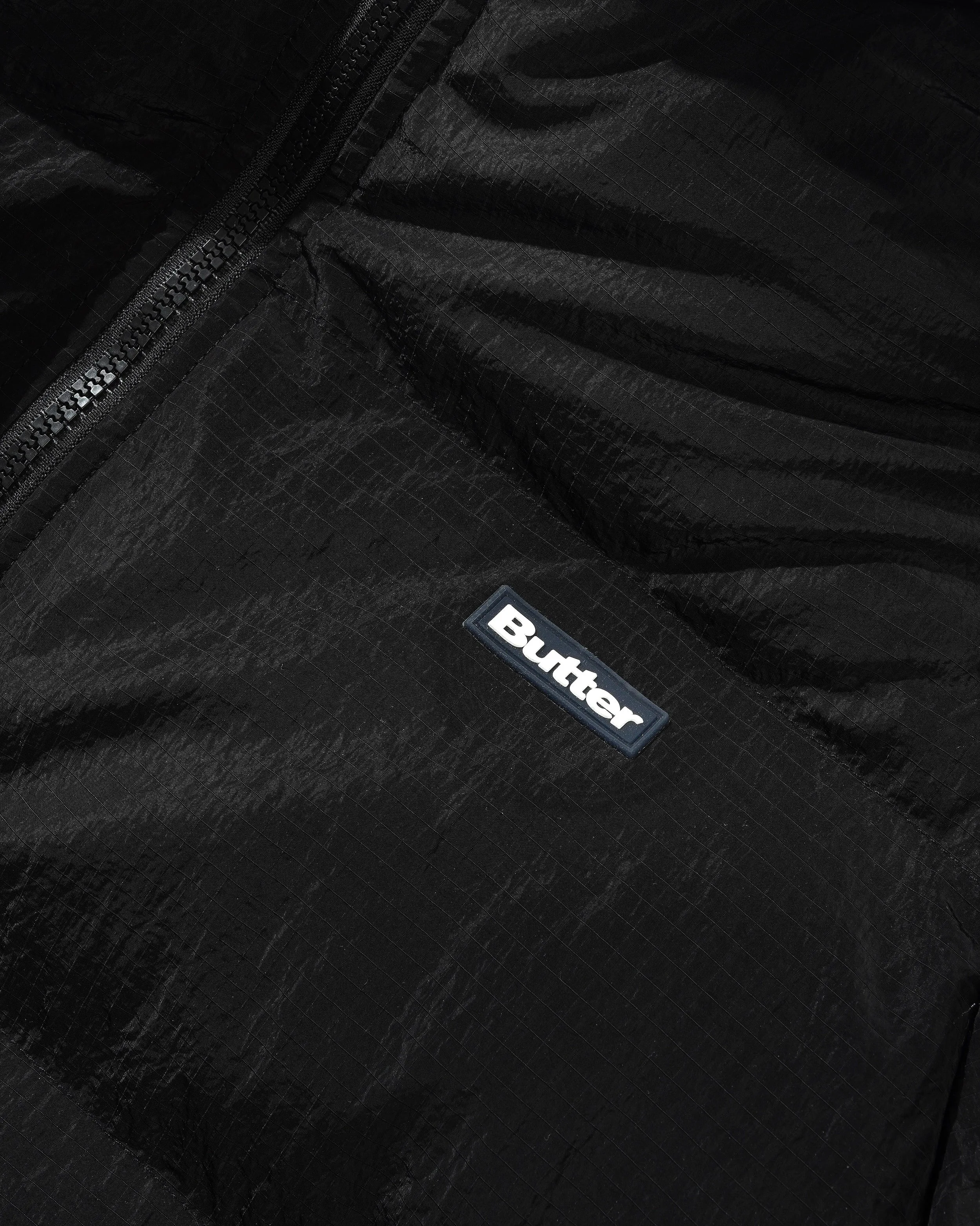 Butter Goods Hooded Puffer Jacket // Black