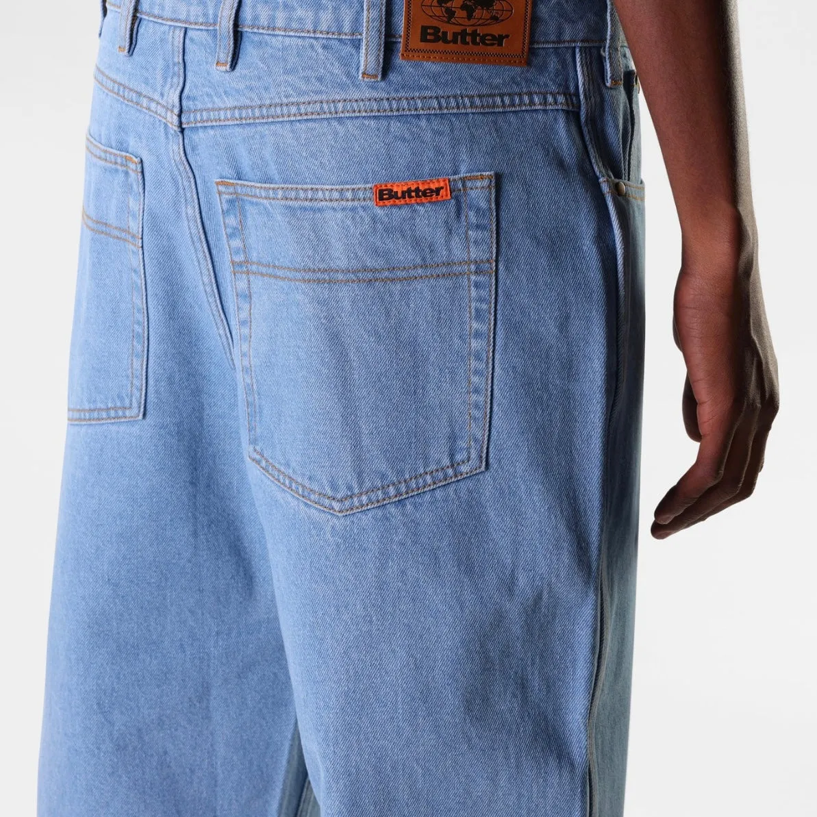 Butter Goods Relaxed Denim Jeans // Washed Indigo