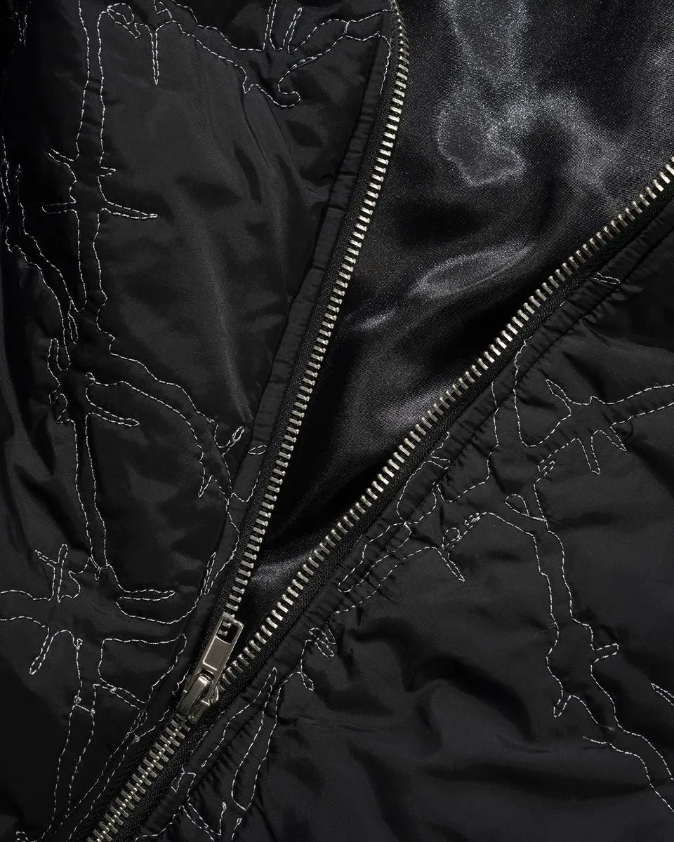 Butter Goods Wired Bomber Jacket Black