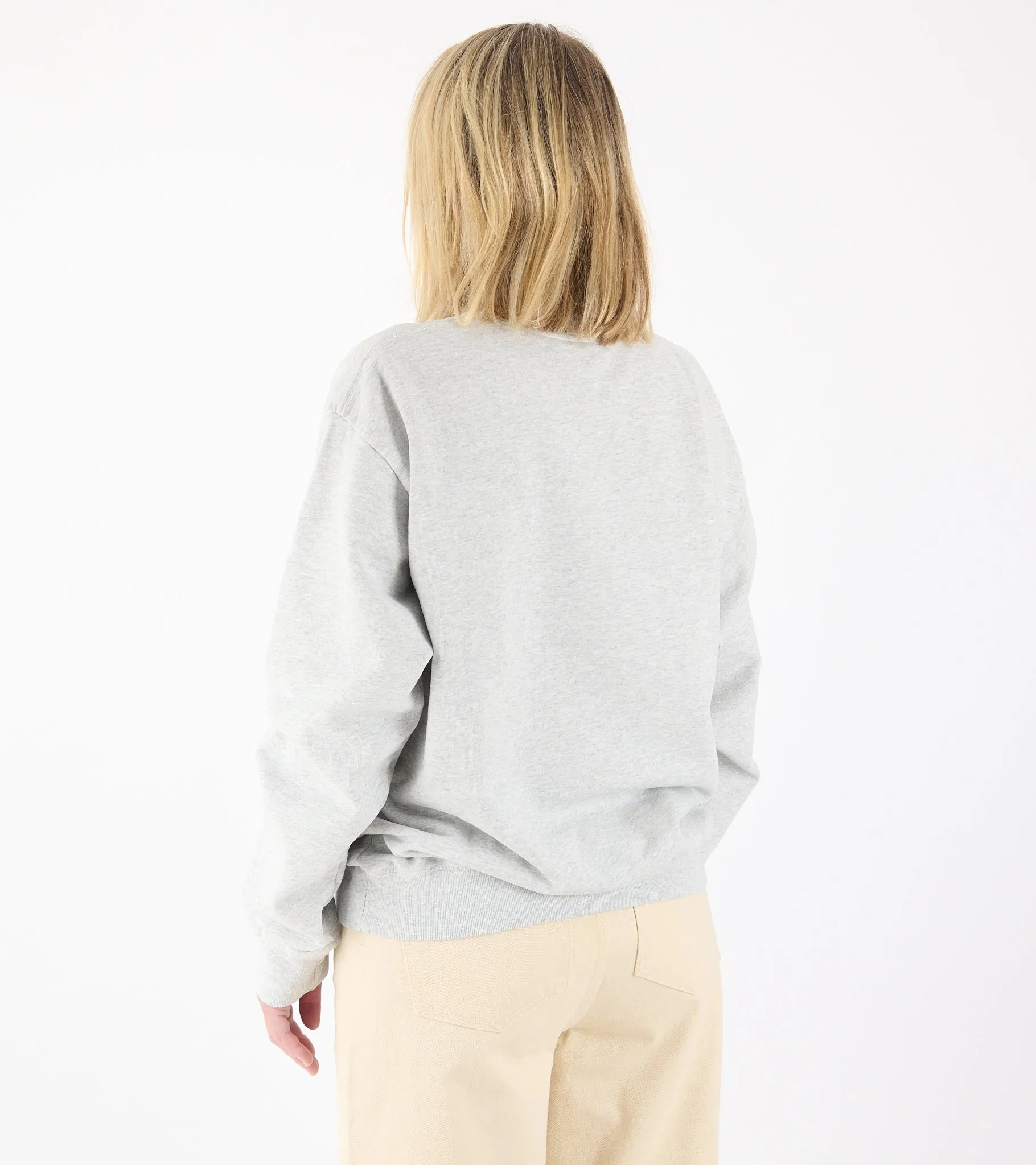 California Crewneck Heather Grey/Alpine