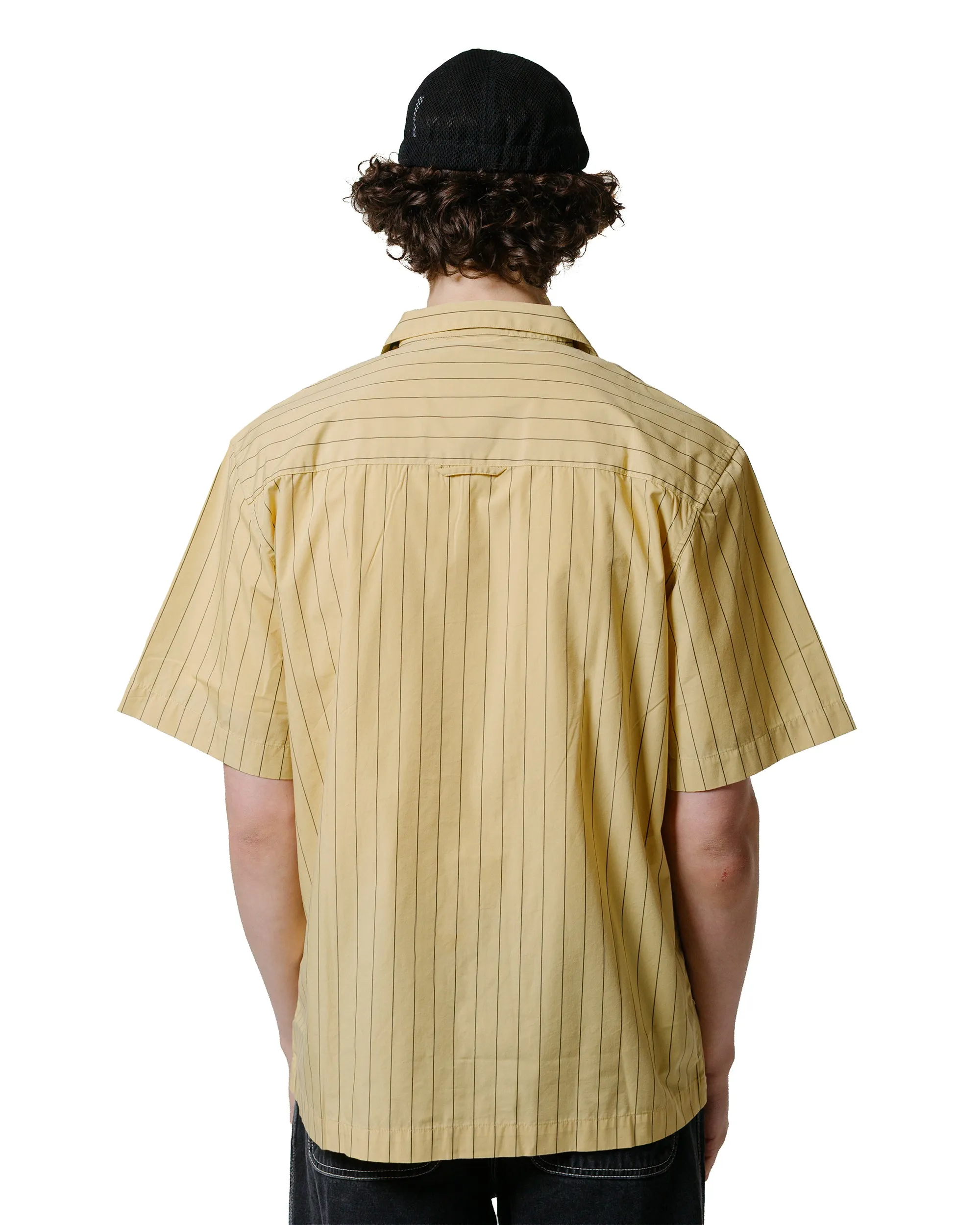 Carhartt W.I.P. S/S Hendry Shirt Straw/Liberica Seaton Stripe