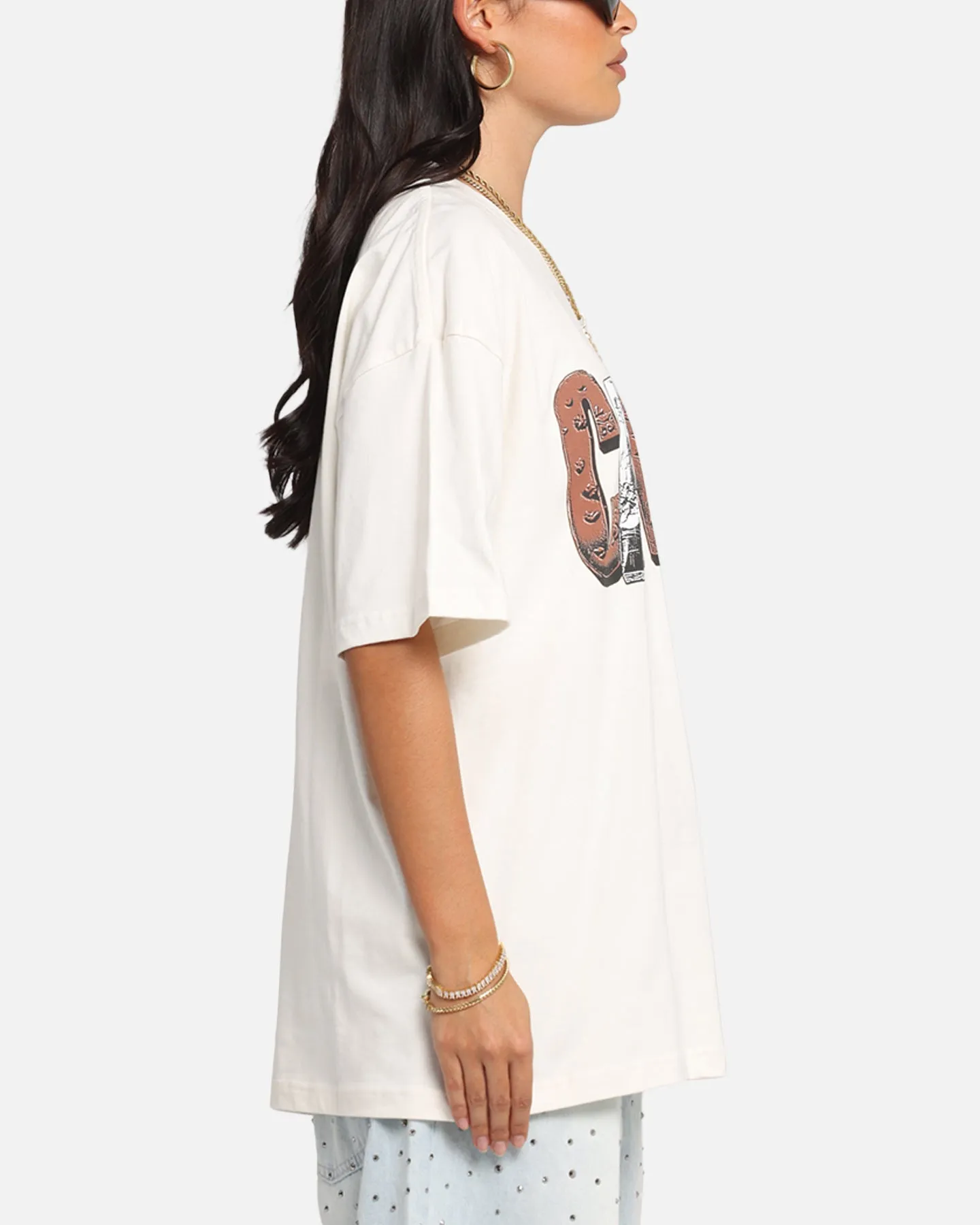 Carre Chocolate T-Shirt Off White