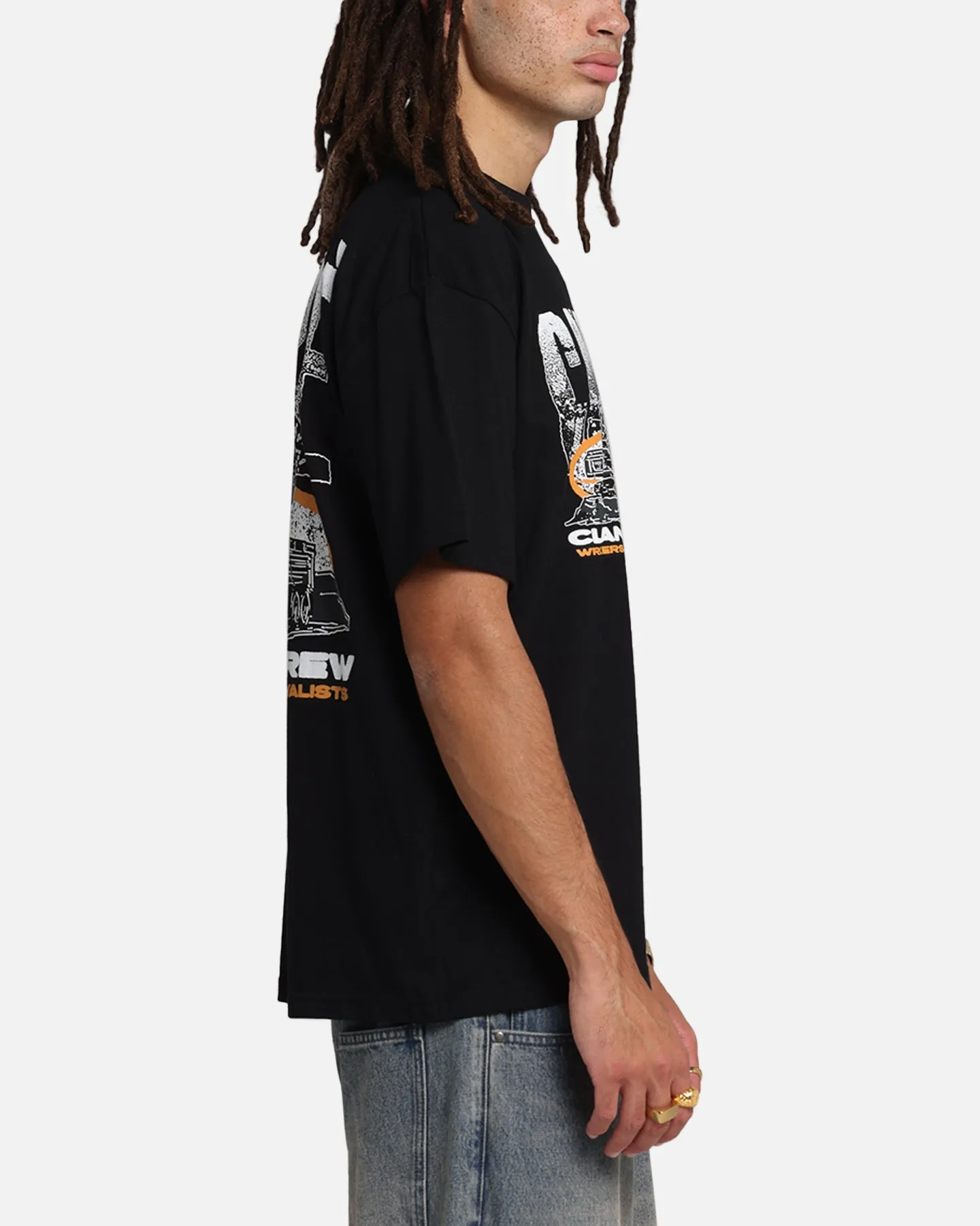 Carre Clean Up Crew T-Shirt Black
