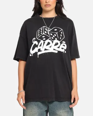 Carre Players Choice T-Shirt Black Acidwash