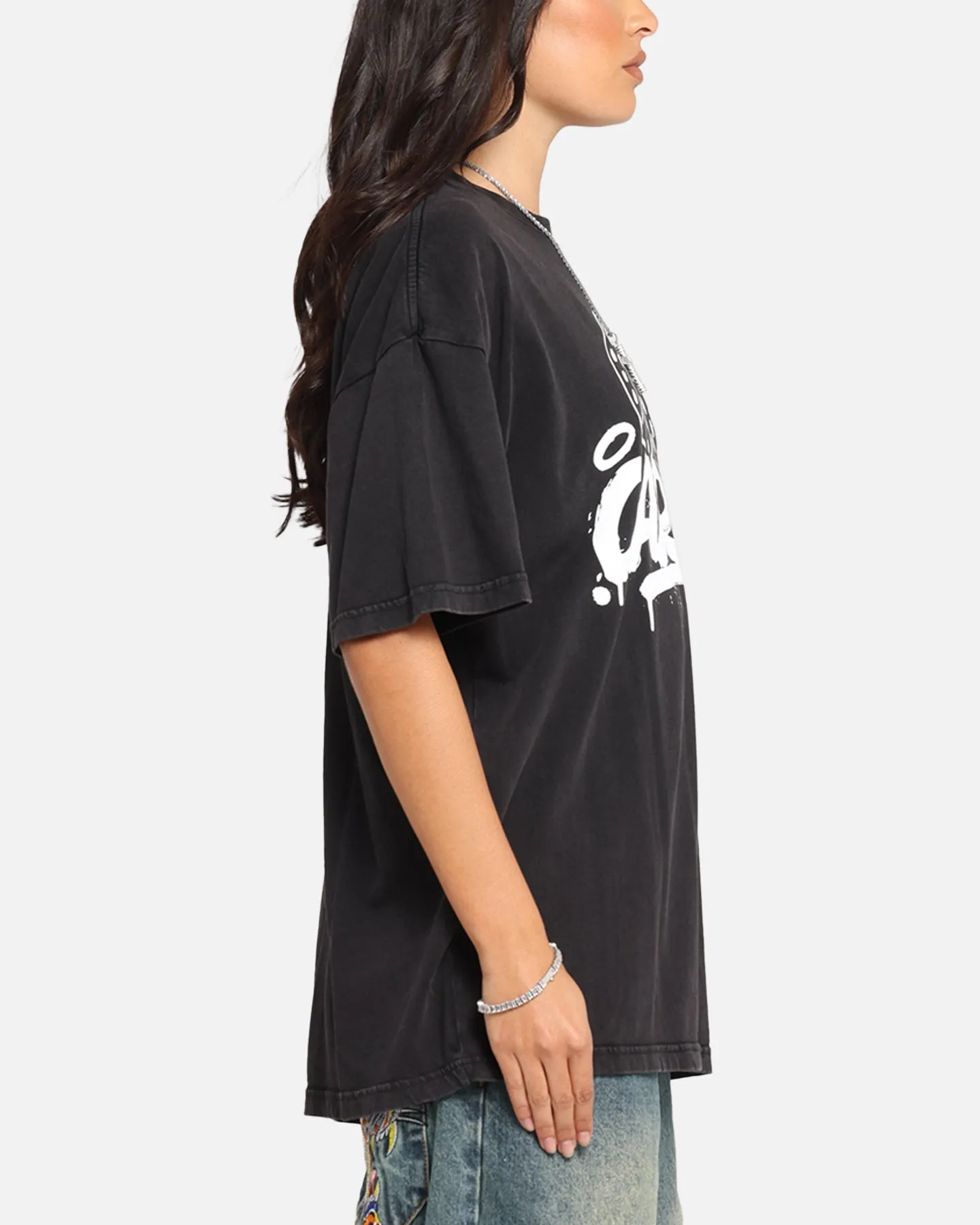 Carre Players Choice T-Shirt Black Acidwash