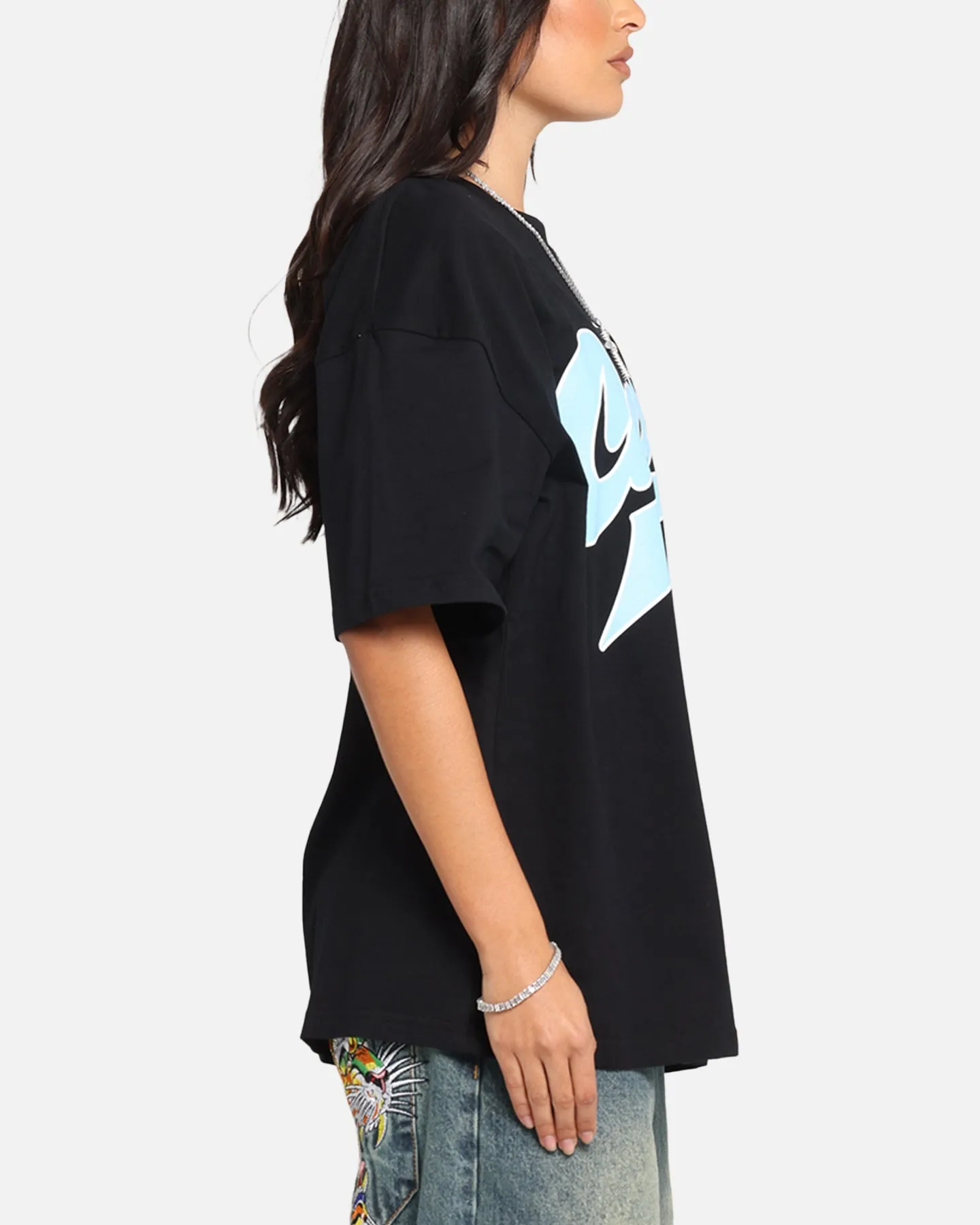 Carre Slugger Script T-Shirt Black