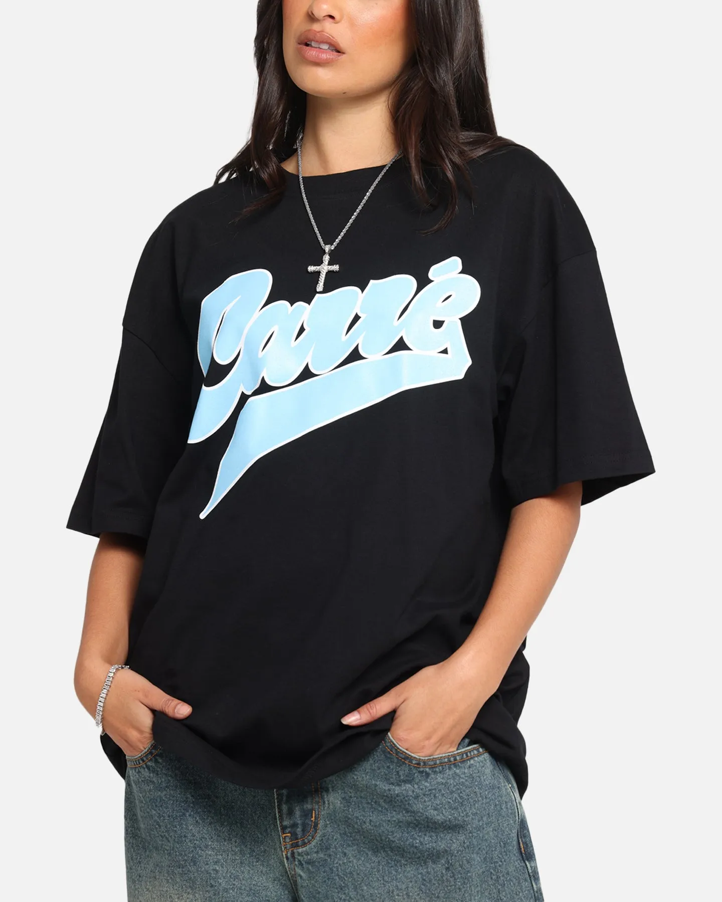 Carre Slugger Script T-Shirt Black
