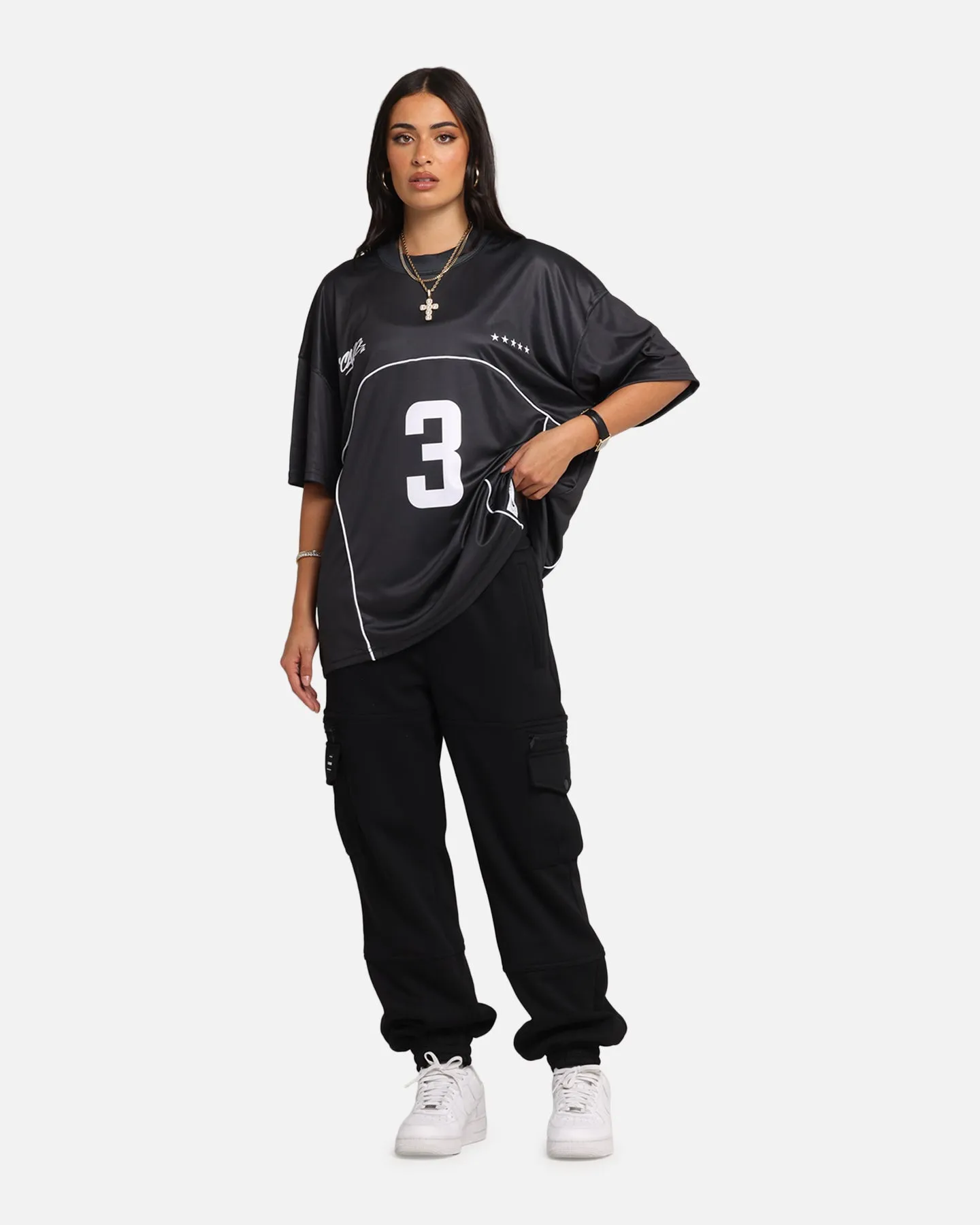 Carre Trainer T-Shirt Black