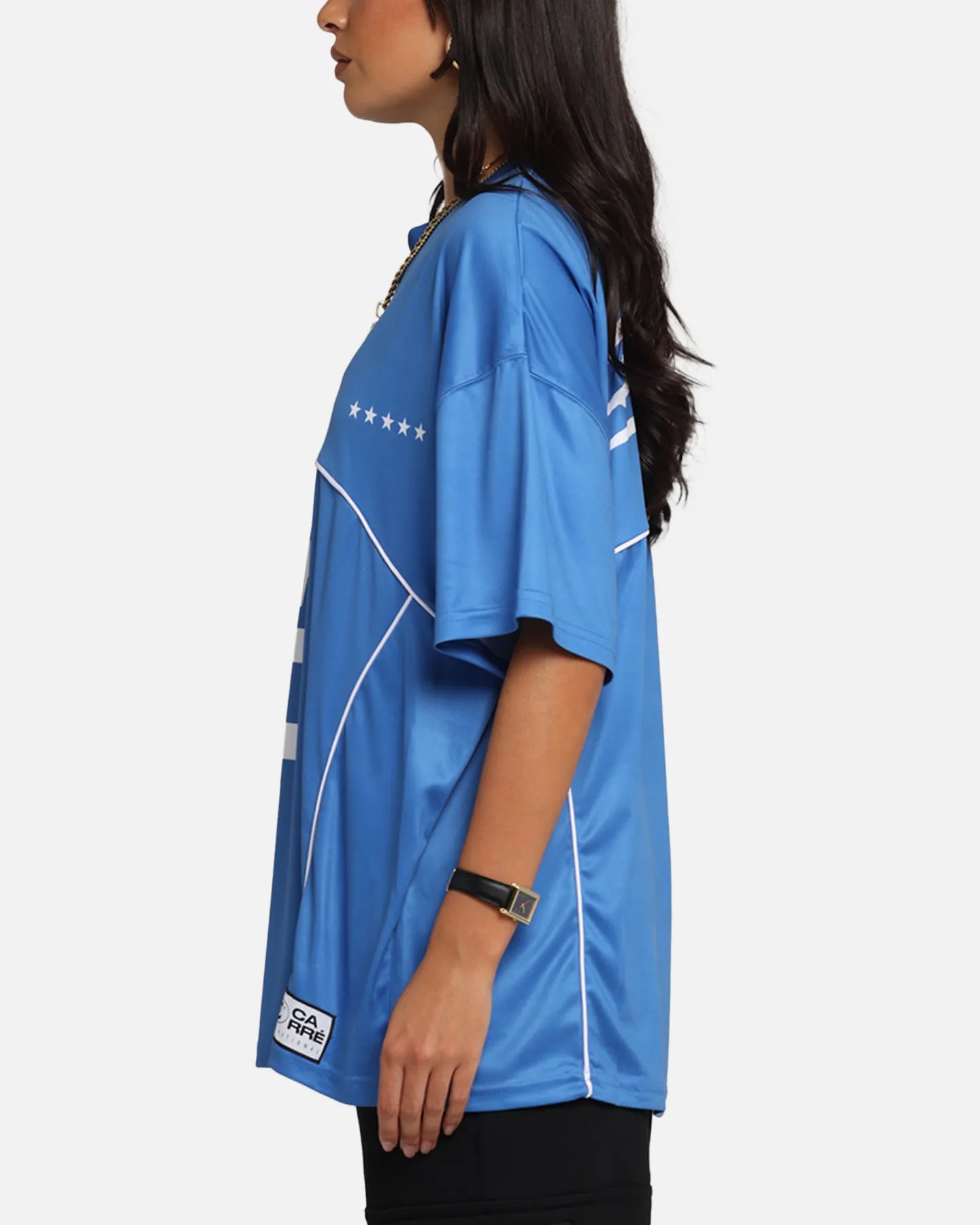 Carre Trainer T-Shirt Blue