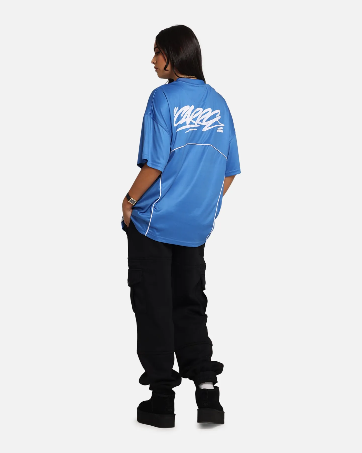 Carre Trainer T-Shirt Blue