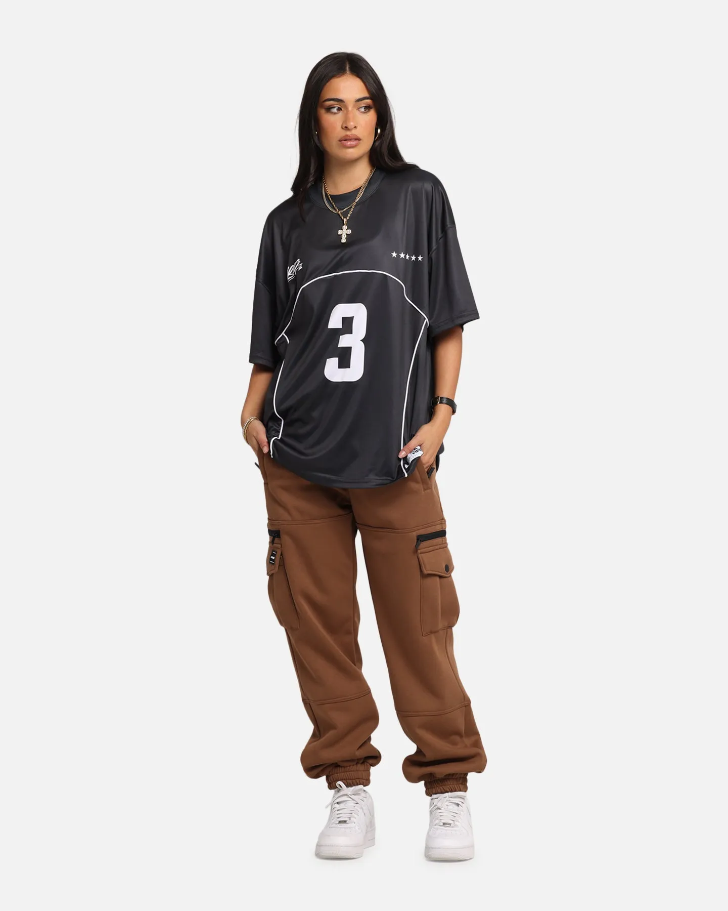 Carre Weathergear Trackpants Washed Brown