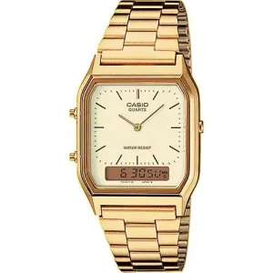 Casio Vintage Collection Gold Analog & Digital Retro Watch AQ230GA-9BVT
