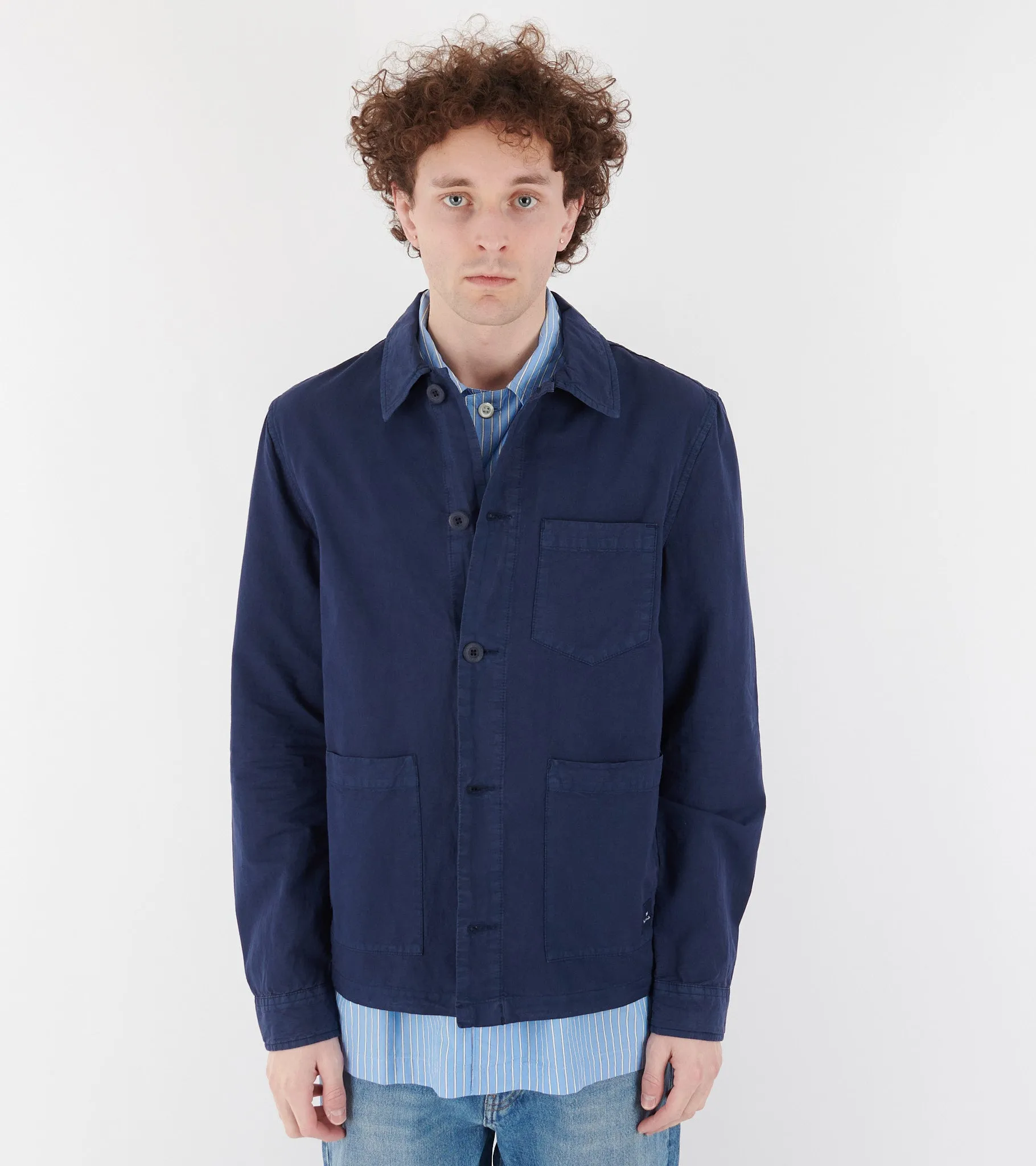 Casual Fit Jacket Navy